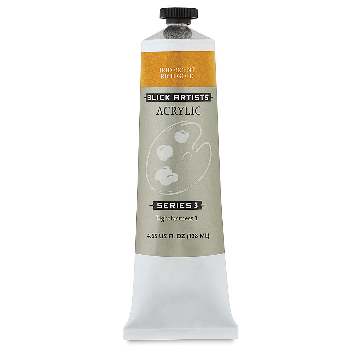 Blick Artists' Acrylic - Iridescent Rich Gold, 4.65 oz tube