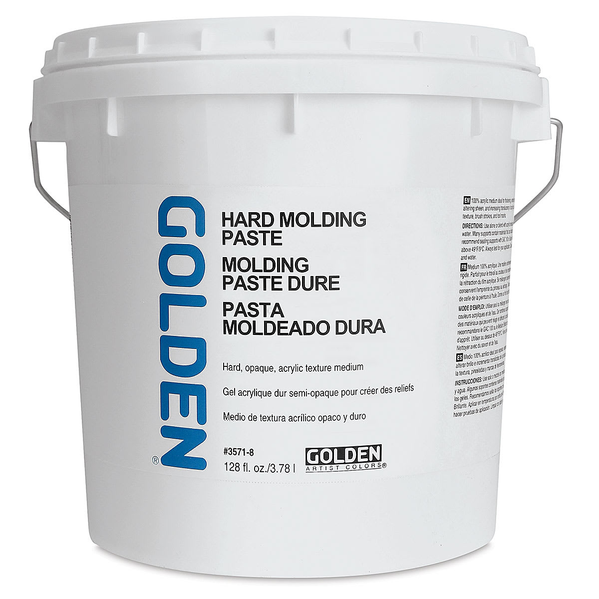 Golden Hard Molding Paste Medium - 128 oz tub