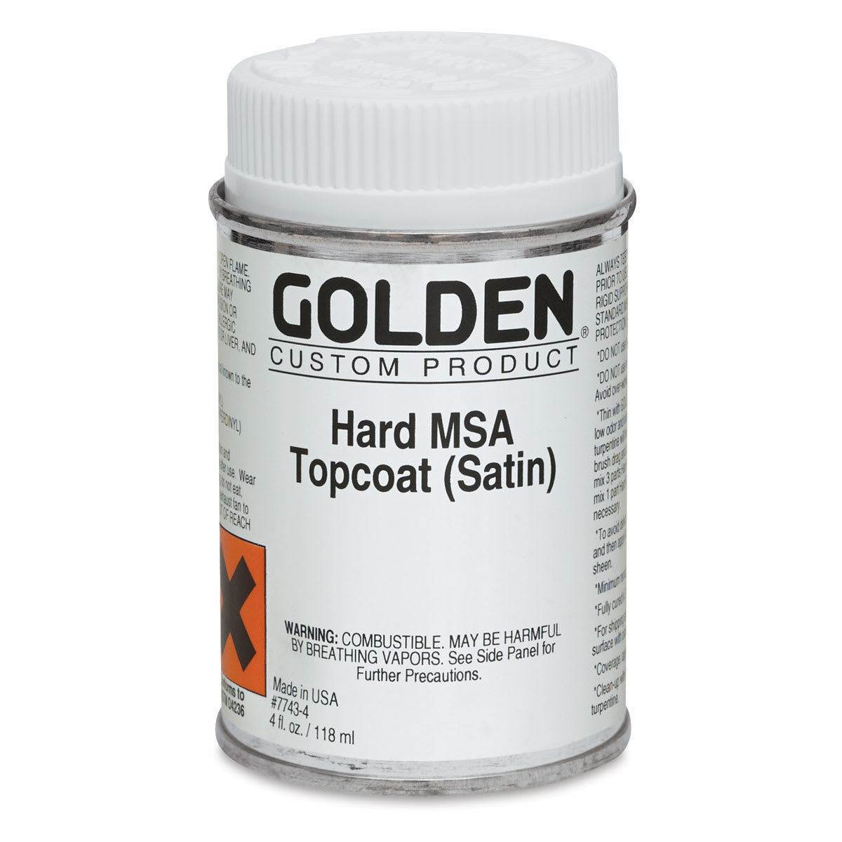 Golden Hard MSA Topcoat
