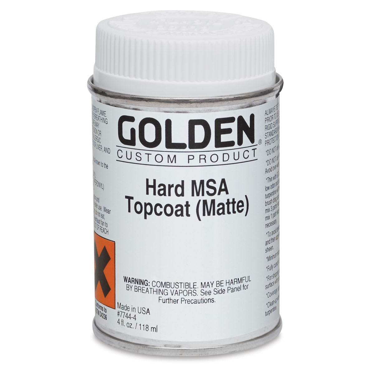 Golden Hard MSA Topcoat