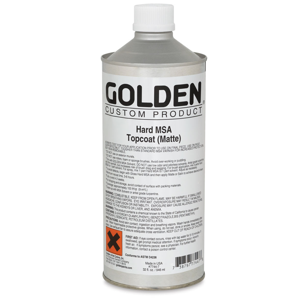 Golden Hard MSA Topcoat