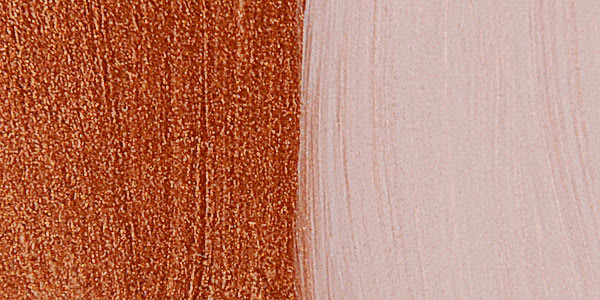 Golden Fluid Acrylic Paint - Iridescent Copper (Fine) swatch