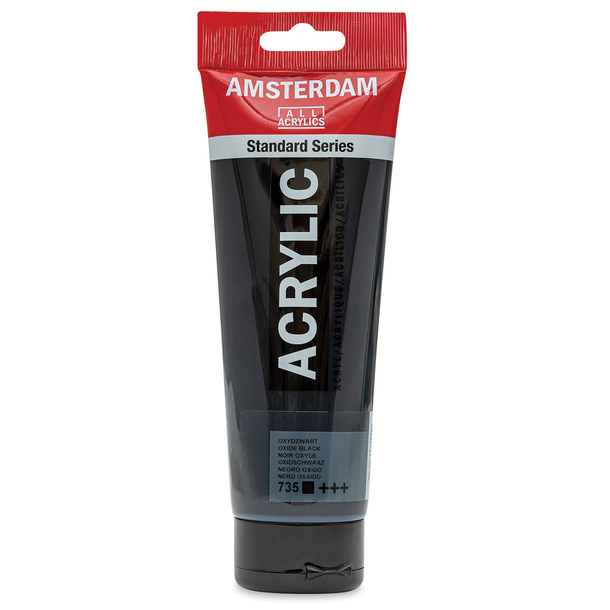 Amsterdam Standard Series Acrylic - Oxide Black, 250 ml Tube