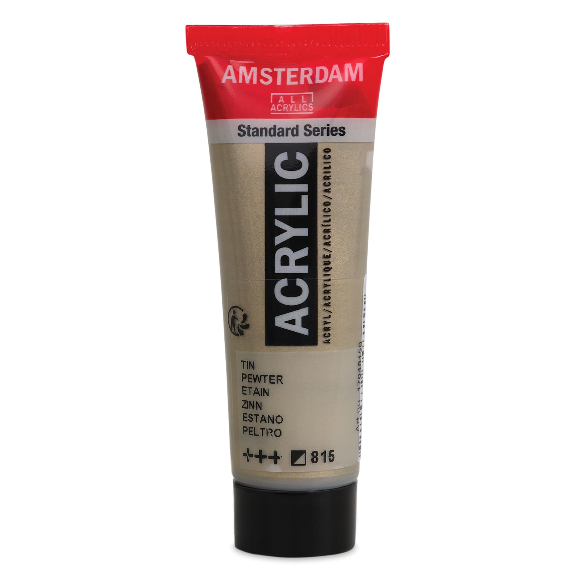 Amsterdam Standard Series Acrylic - Metallic Pewter, 20 ml Tube
