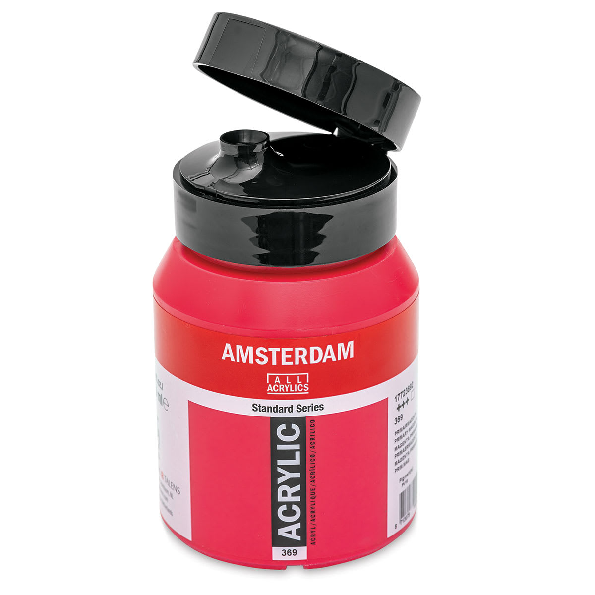 Amsterdam Standard Series Acrylic - Primary Magenta, 500 ml Bottle open