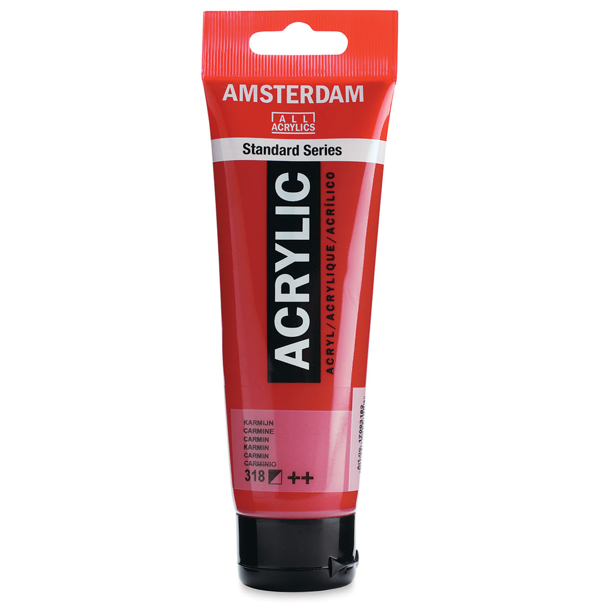 Amsterdam Standard Series Acrylic - Carmine, 120 ml tube