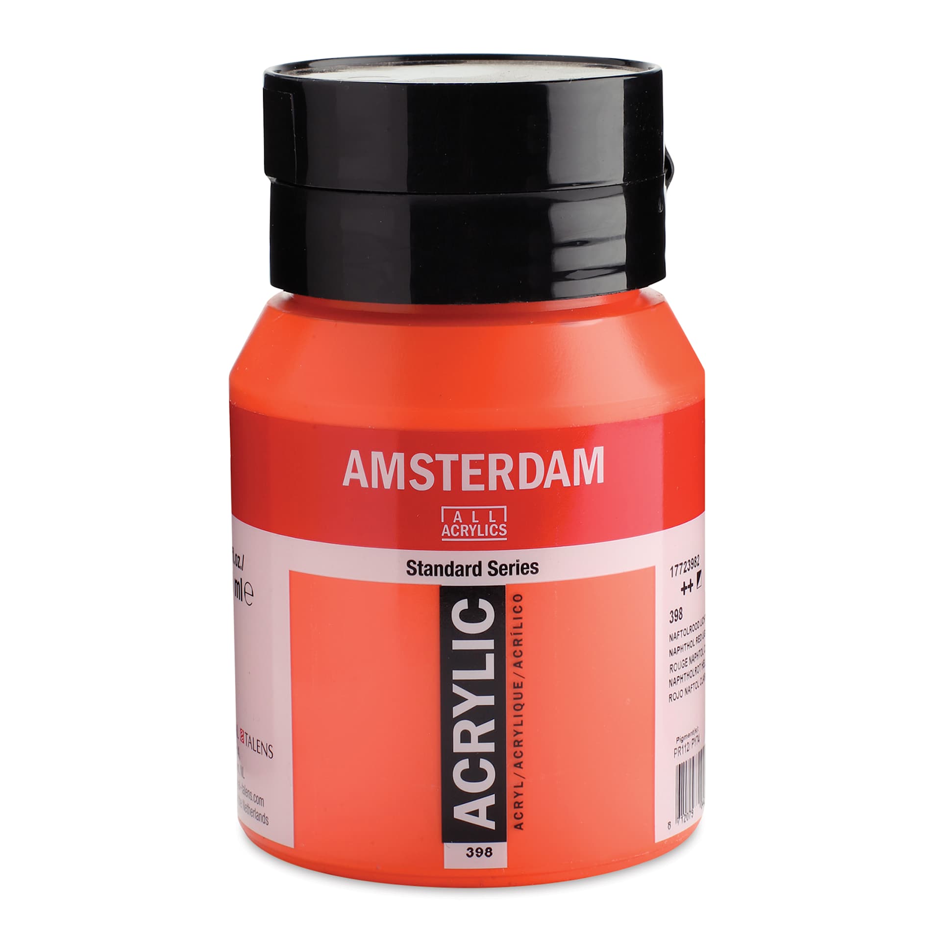 Amsterdam Standard Series Acrylic - Naphthol Red Light, 500 ml bottle