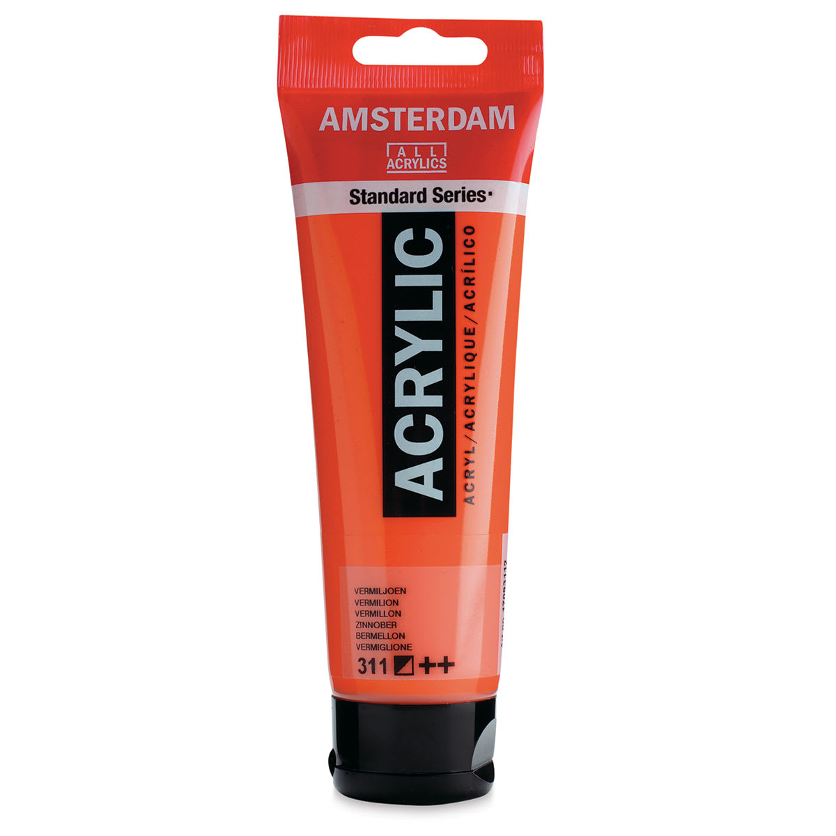 Amsterdam Standard Series Acrylic - Vermilion, 120 ml tube