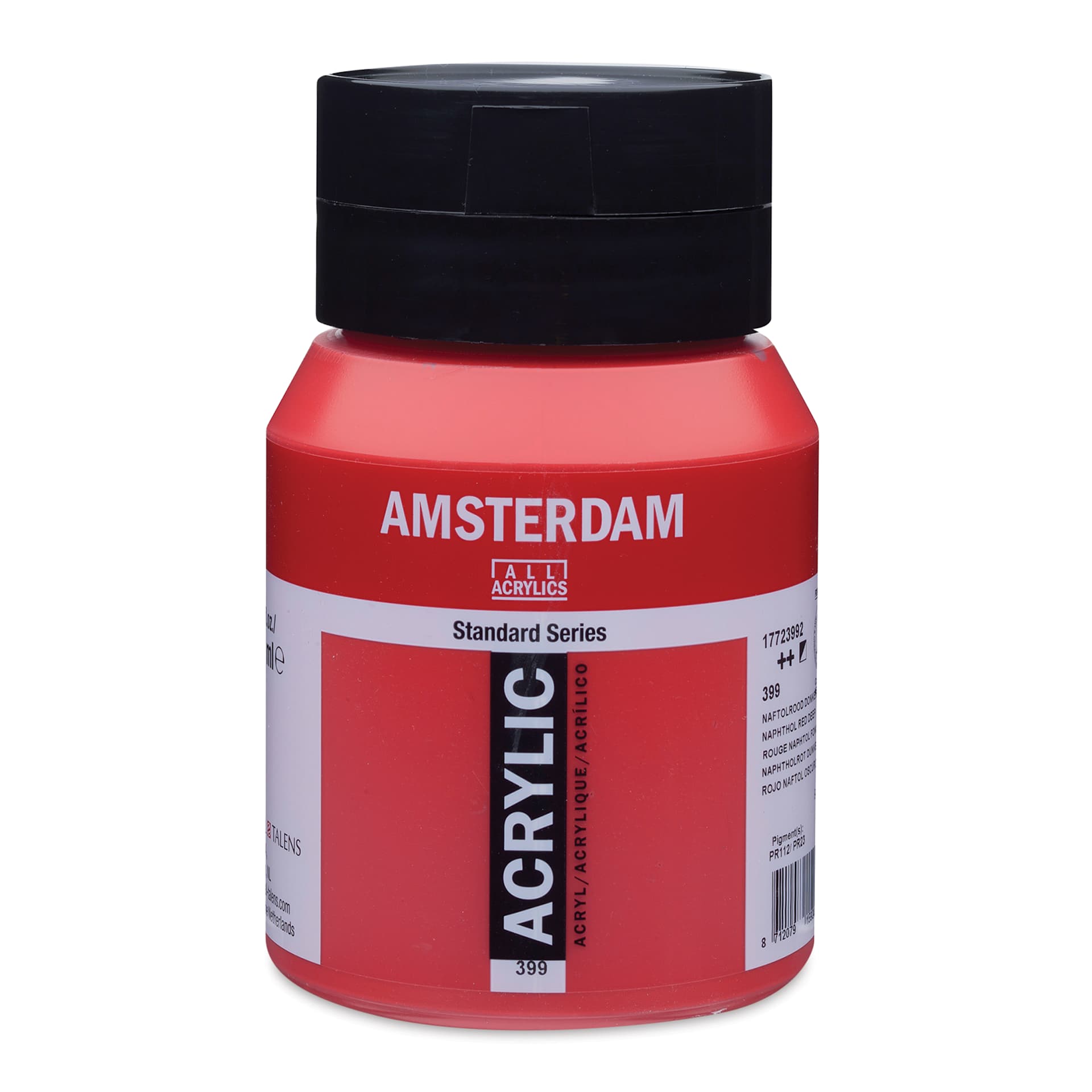 Amsterdam Standard Series Acrylic - Naphthol Red Deep, 500 ml bottle