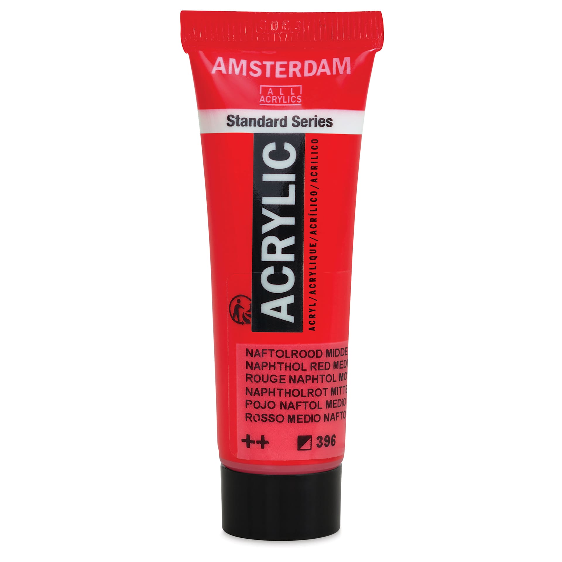 Amsterdam Standard Series Acrylic - Naphthol Red Medium, 20 ml Tube