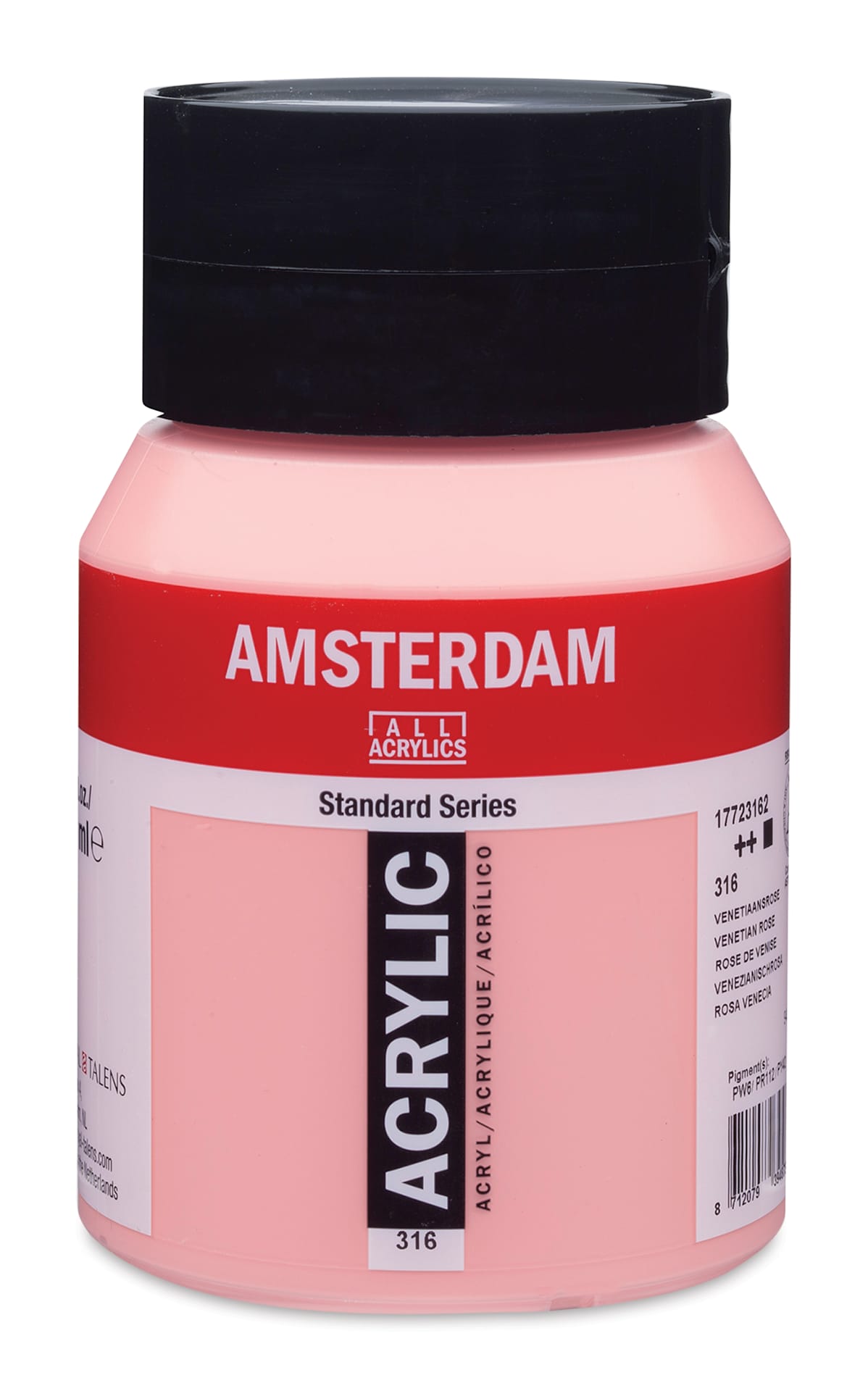 Amsterdam Standard Series Acrylic - Venetian Rose, 500 ml bottle