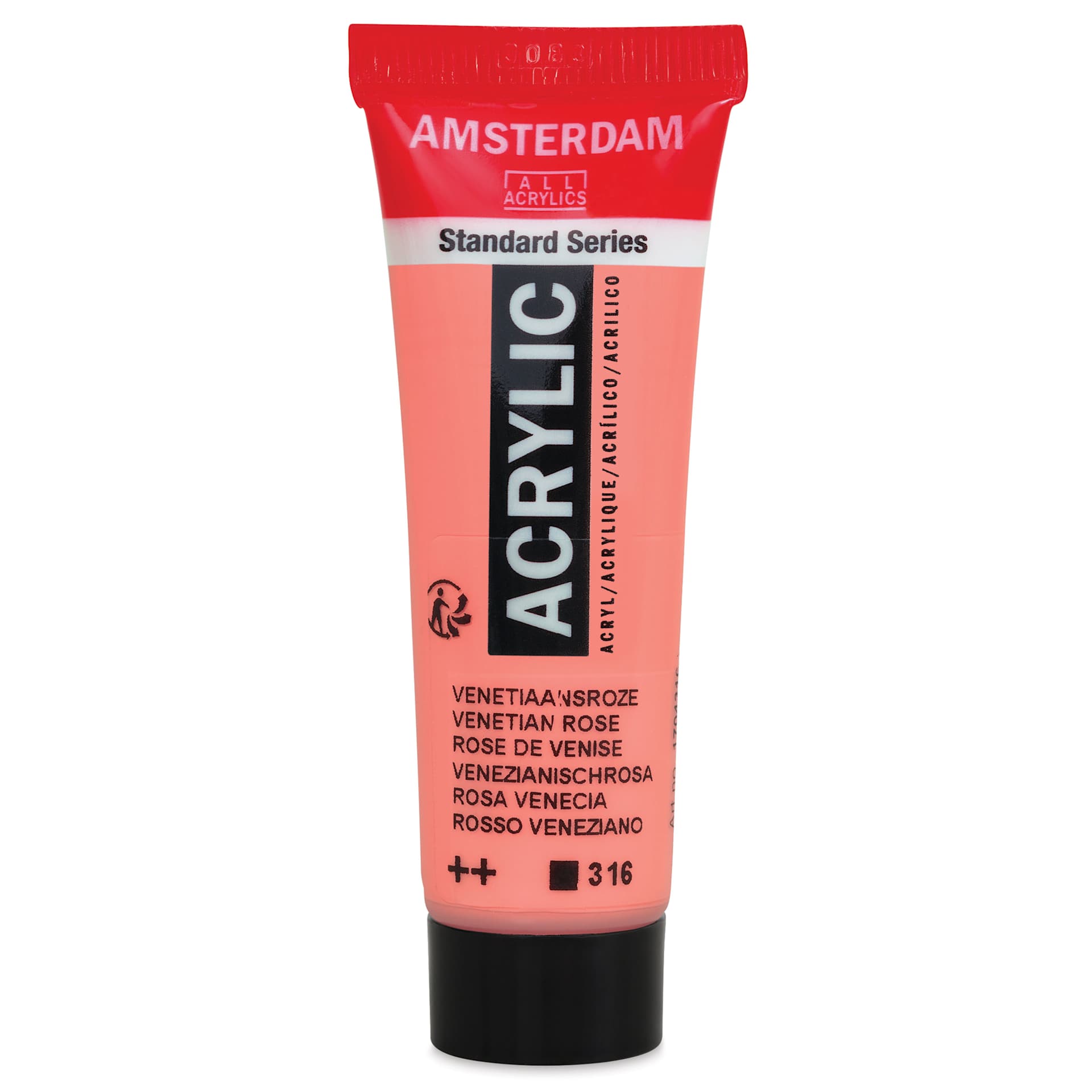 Amsterdam Standard Series Acrylic - Venetian Rose, 20 ml Tube