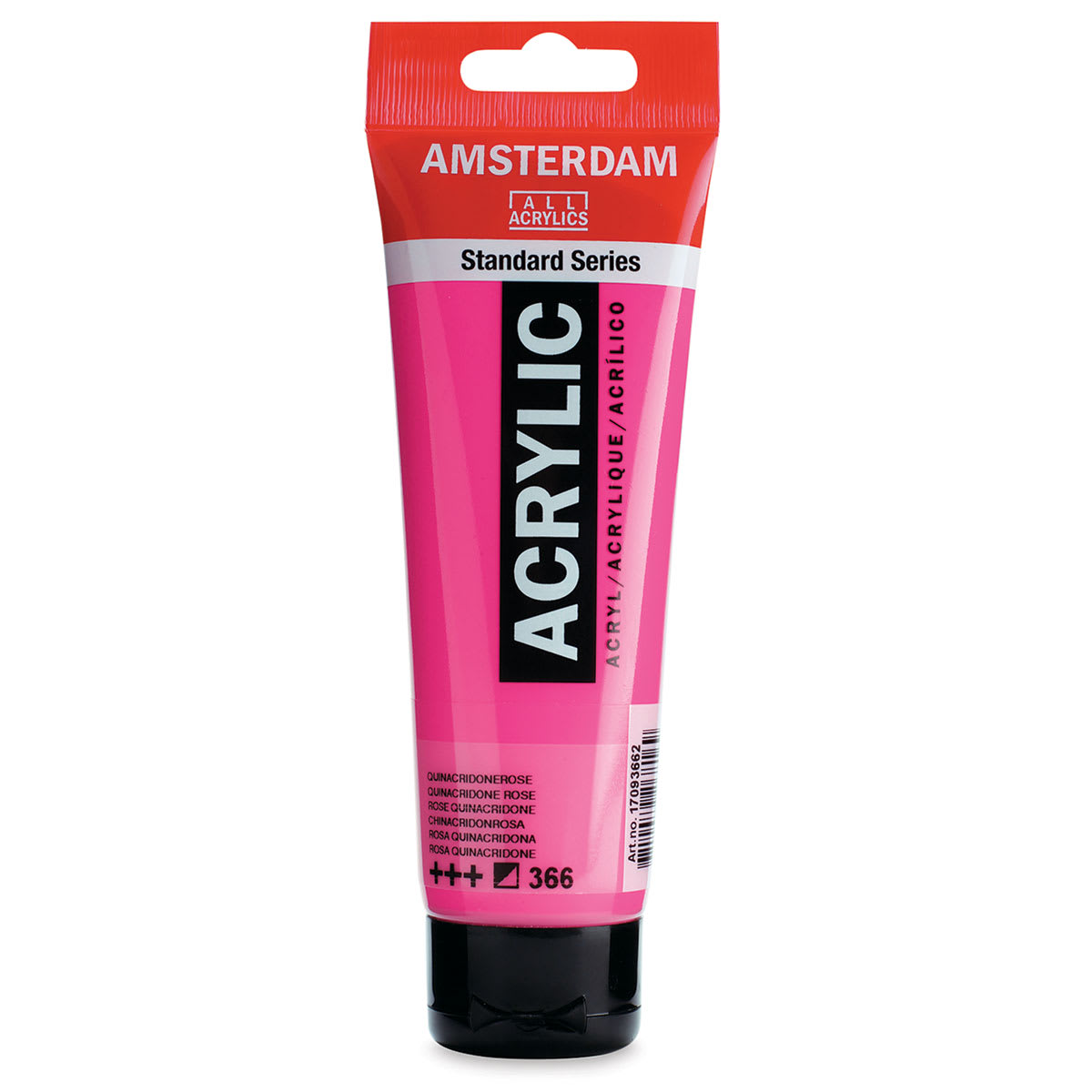 Amsterdam Standard Series Acrylic - Quinacridone Rose, 120 ml Tube