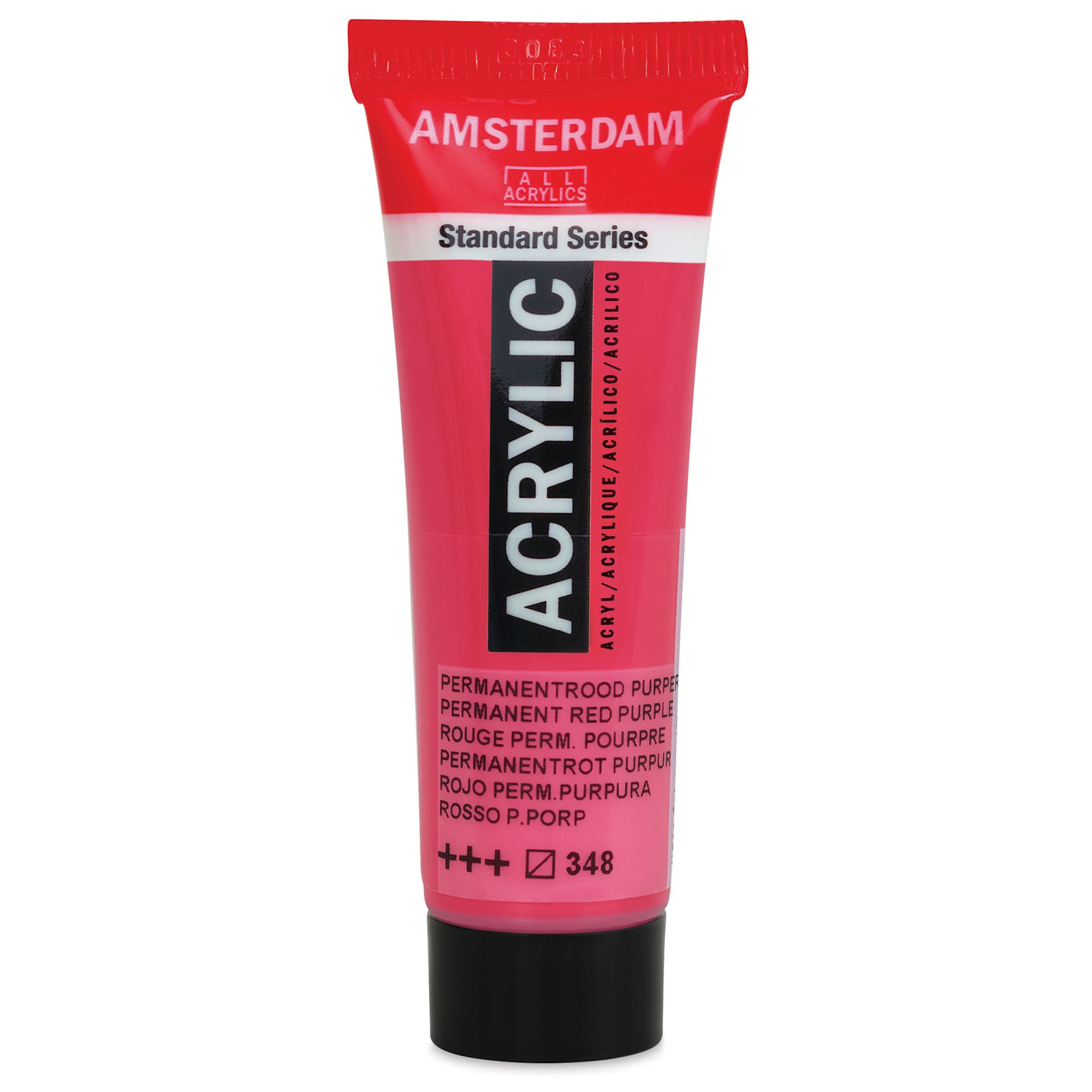 Amsterdam Standard Series Acrylic - Permanent Red Purple, 20 ml Tube