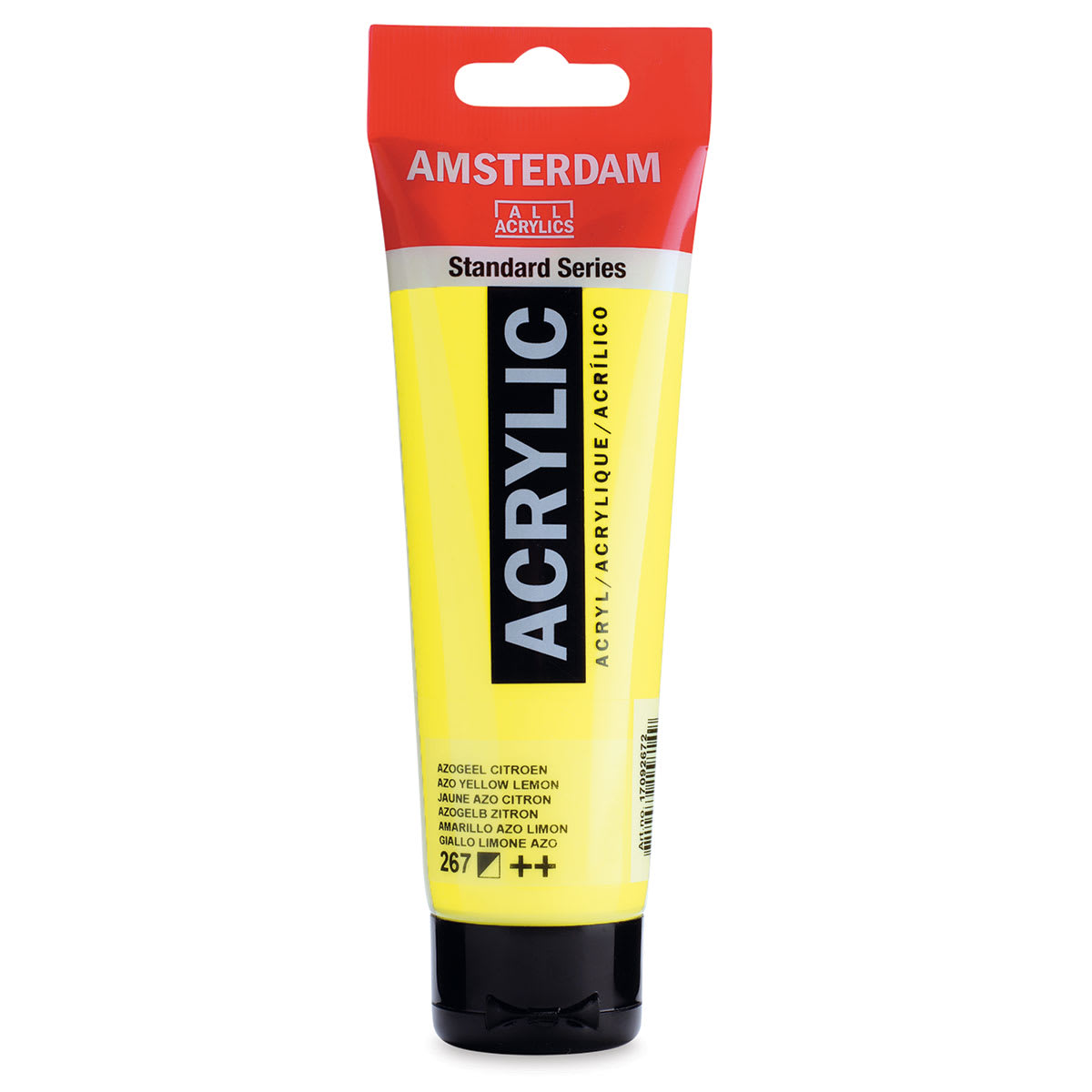 Amsterdam Standard Series Acrylic - Azo Yellow Lemon, 120 ml Tube