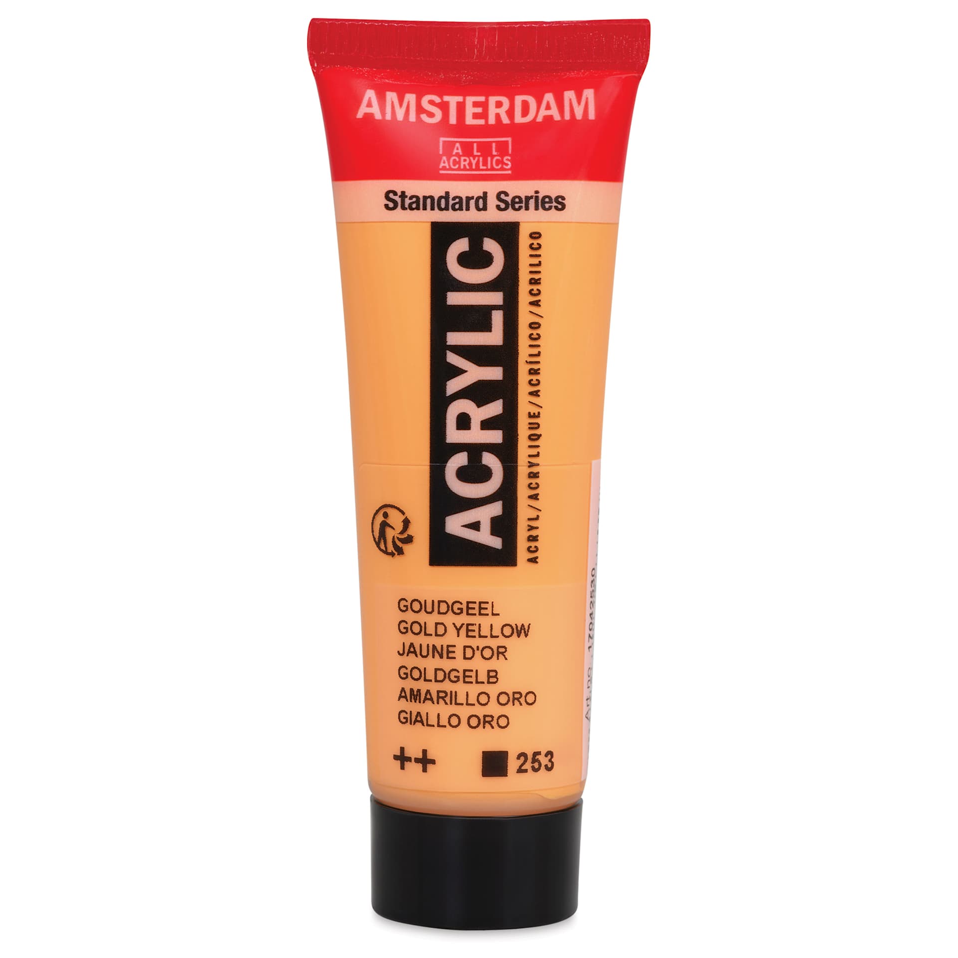 Amsterdam Standard Series Acrylic - Gold Yellow, 20 ml Tube