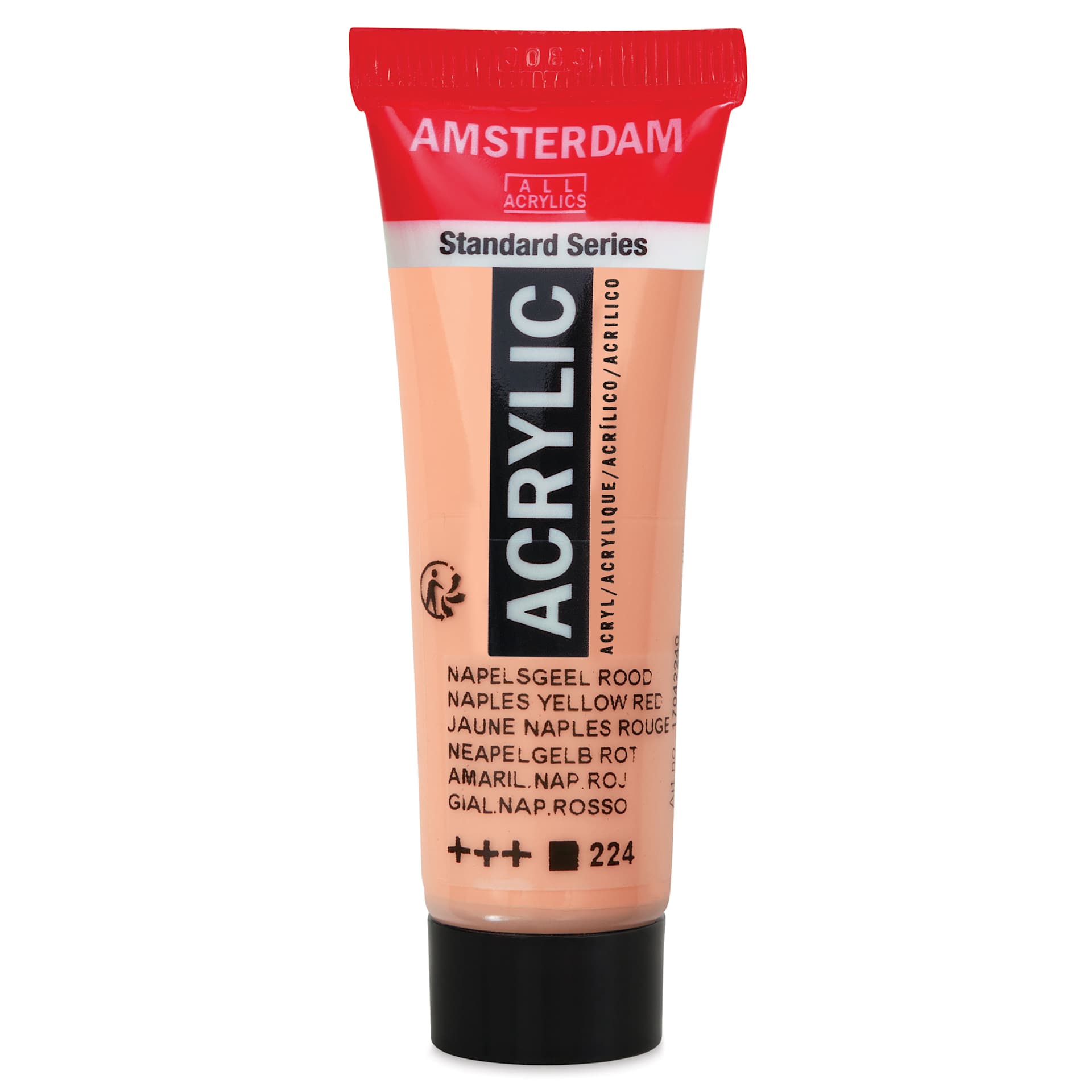 Amsterdam Standard Series Acrylic - Naples Yellow Red, 20 ml Tube