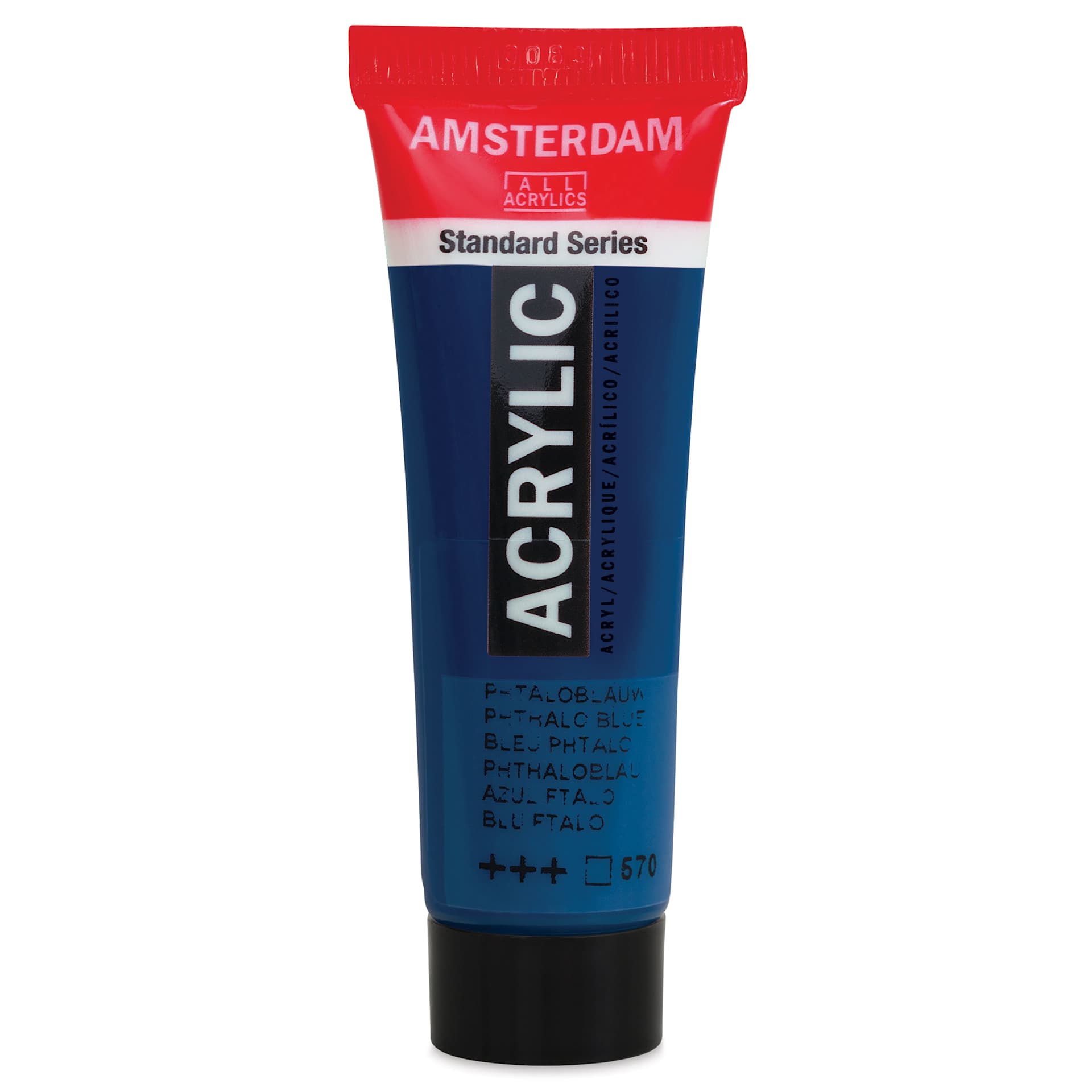 Amsterdam Standard Series Acrylic - Phthalo Blue, 20 ml Tube