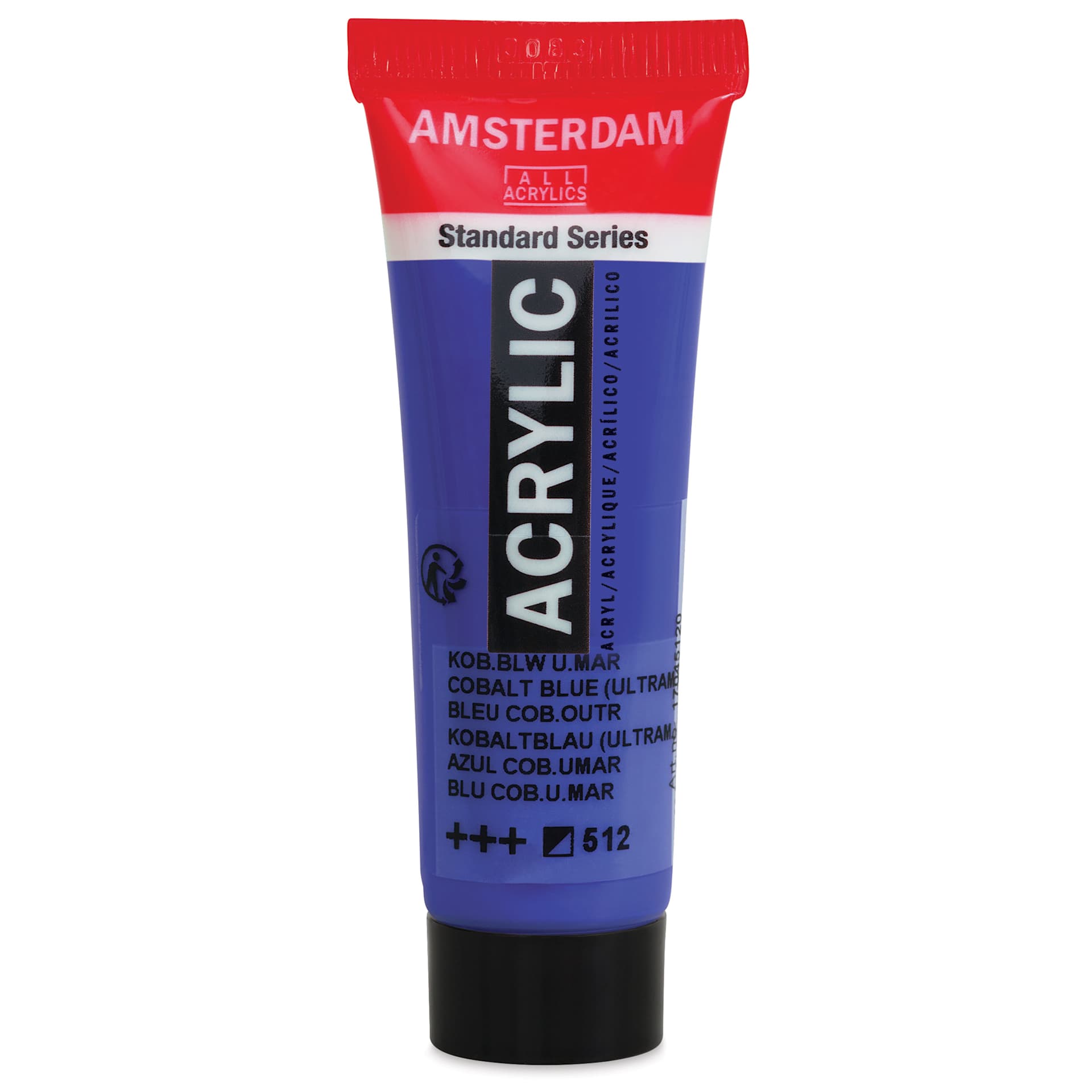 Amsterdam Standard Series Acrylic - Cobalt Blue Ultramarine, 20 ml Tube