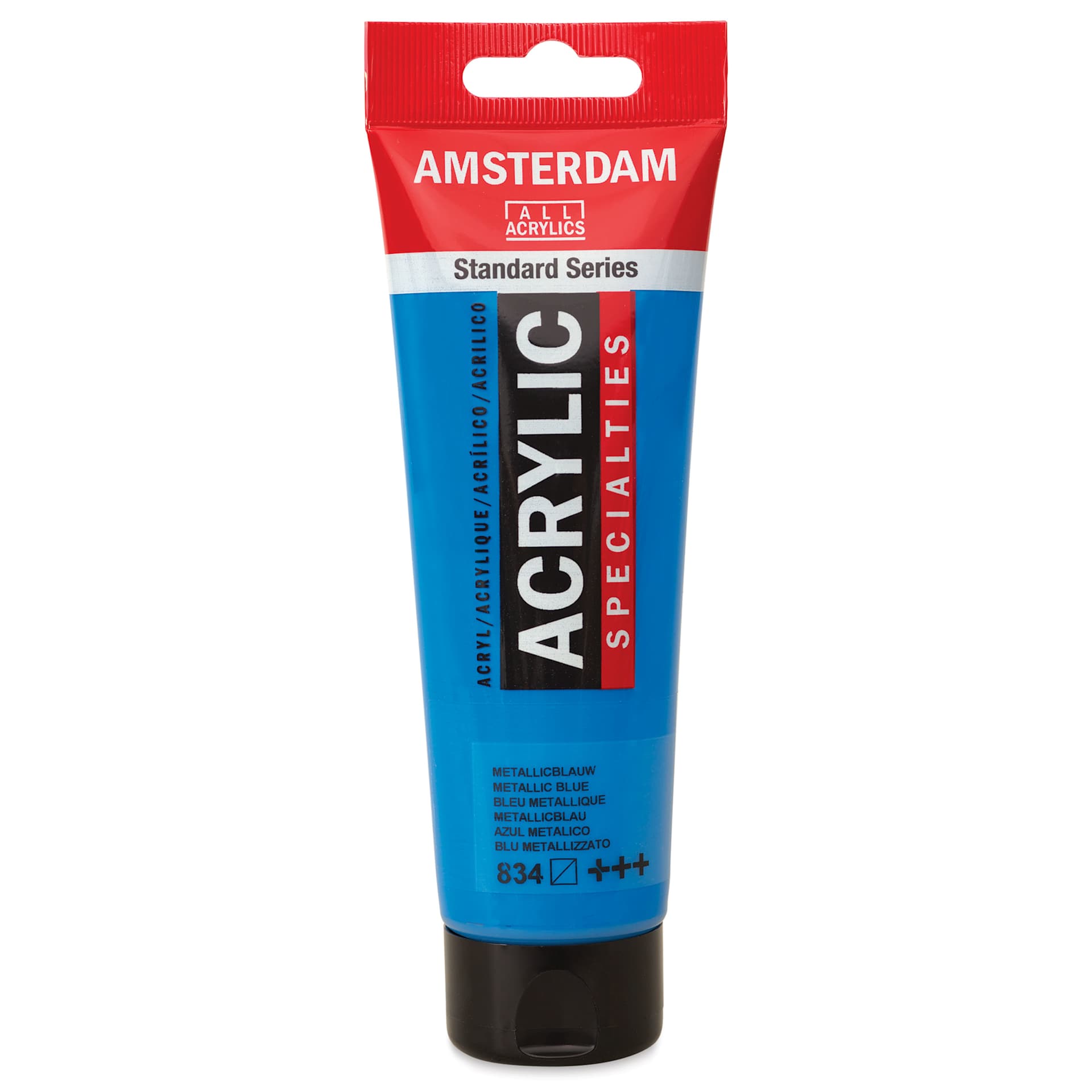 Amsterdam Standard Series Acrylic - Metallic Blue, 120 ml tube