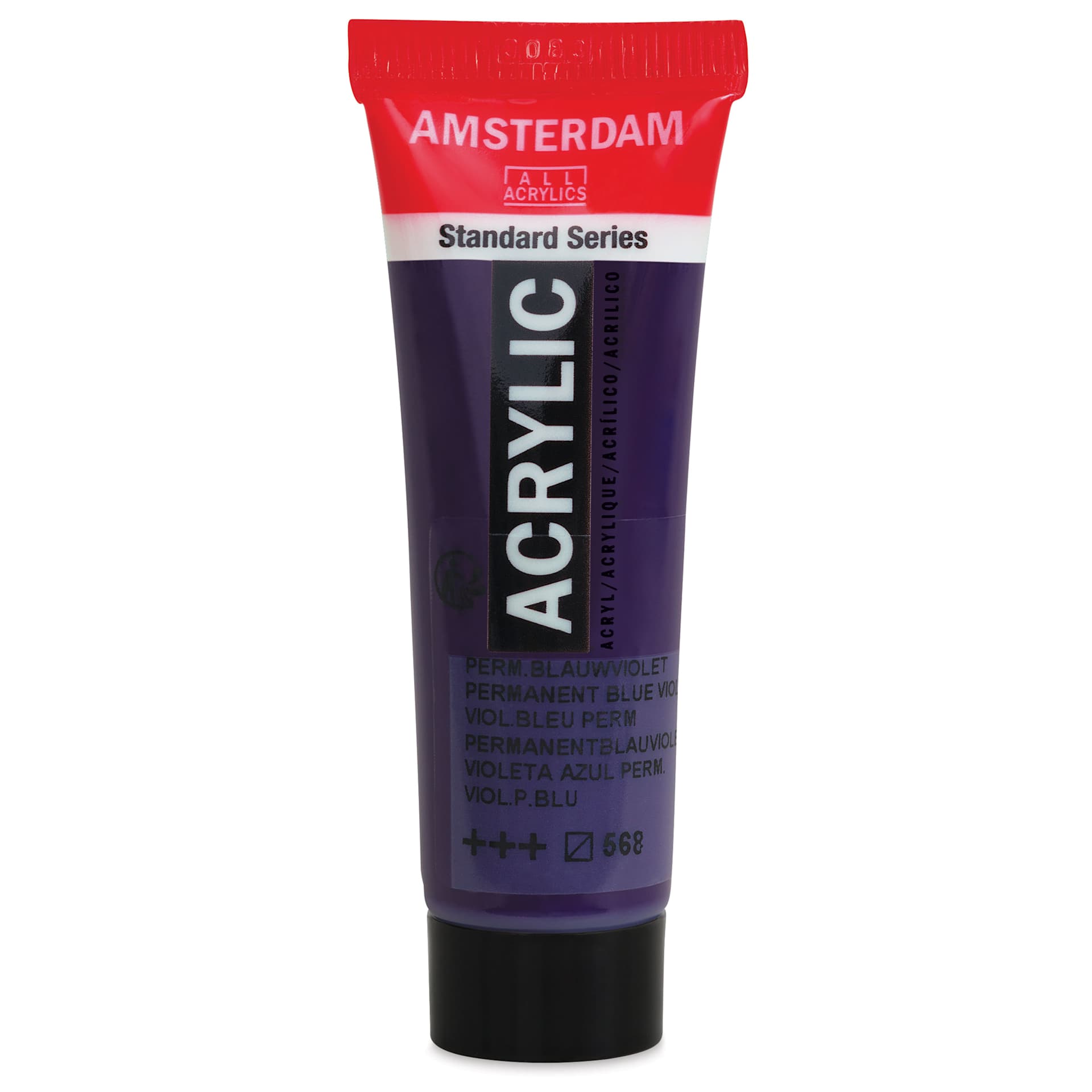 Amsterdam Standard Series Acrylic - Permanent Blue Violet, 20 ml Tube