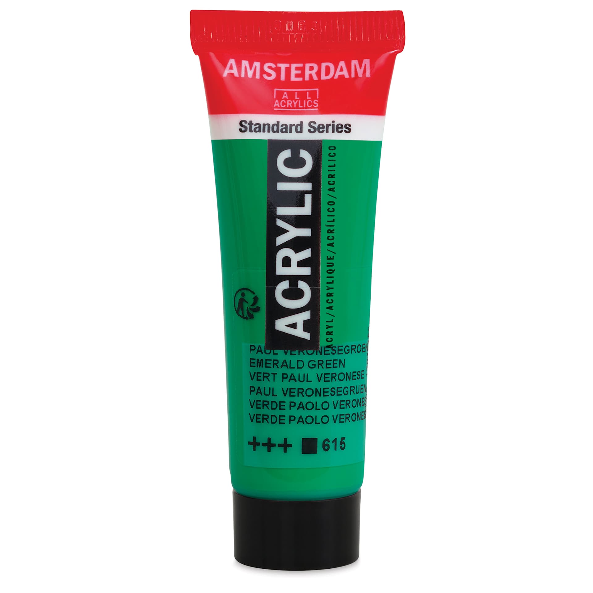 Amsterdam Standard Series Acrylic - Emerald Green, 20 ml Tube