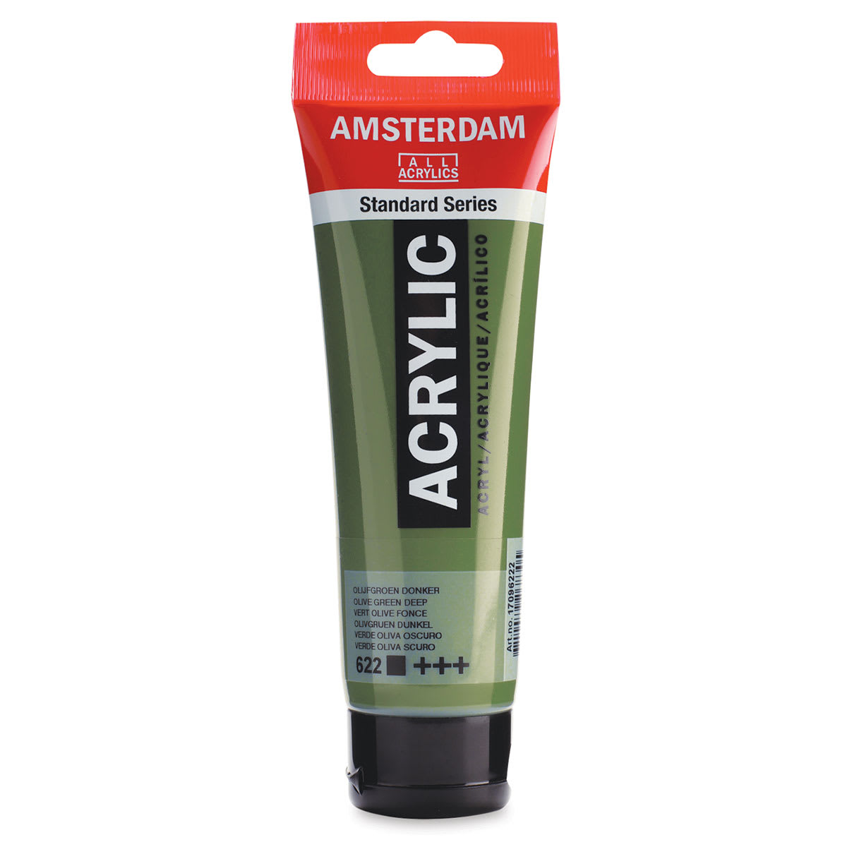 Amsterdam Standard Series Acrylic - Olive Green Deep, 120 ml Tube