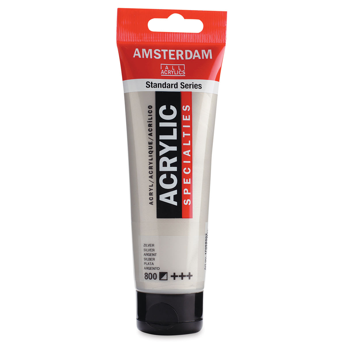 Amsterdam Standard Series Acrylic - Metallic Silver, 120 ml Tube