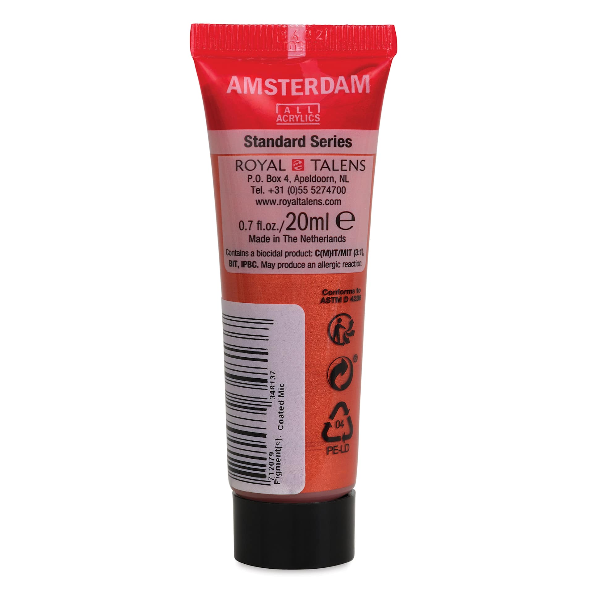 Amsterdam Standard Series Acrylic - Metallic Copper, 20 ml Tube back