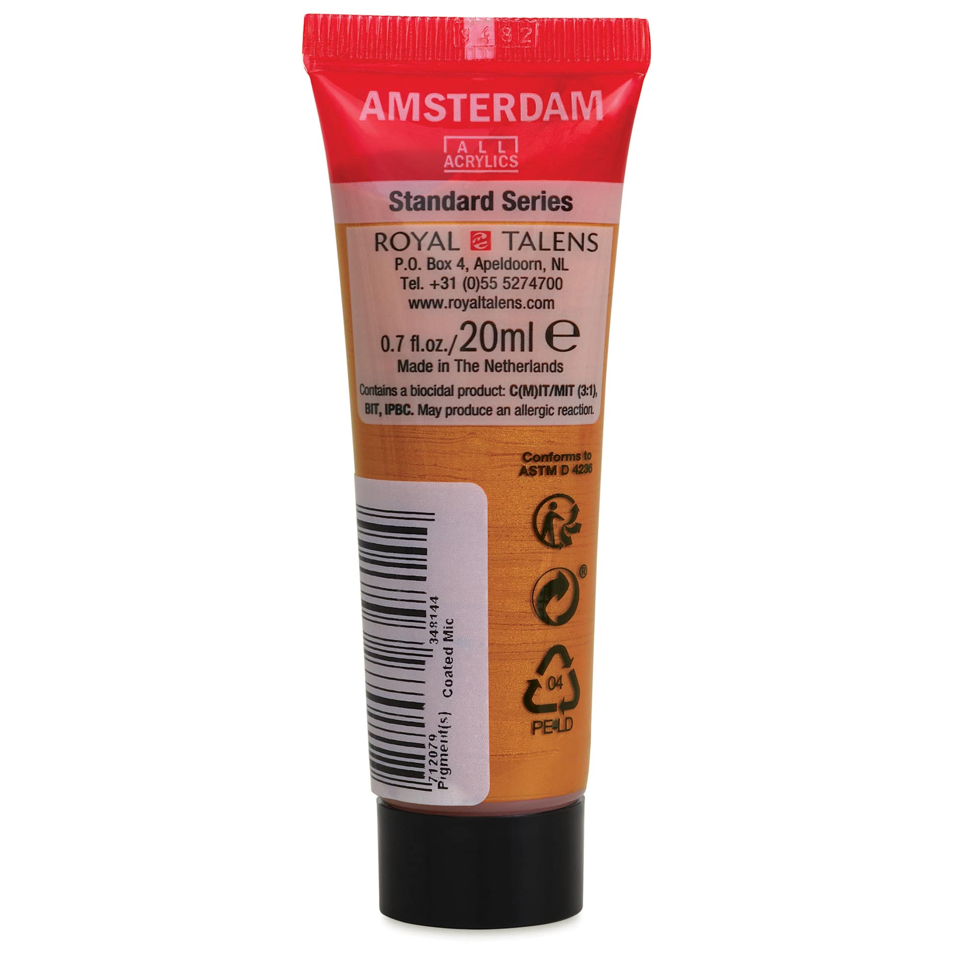 Amsterdam Standard Series Acrylic - Metallic Bronze, 20 ml Tube back