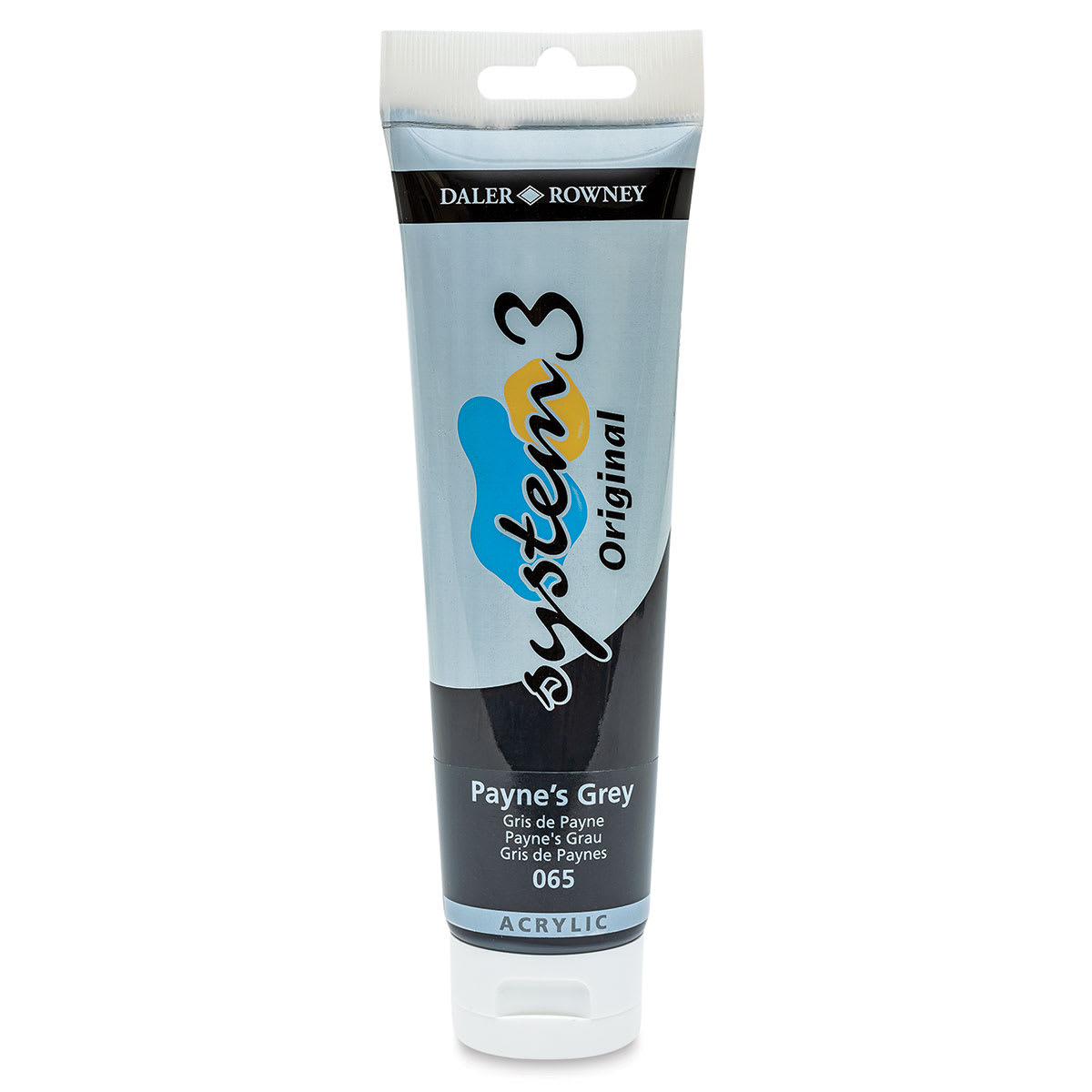 Daler-Rowney System3 Acrylic - Payne's Gray, 150 ml tube