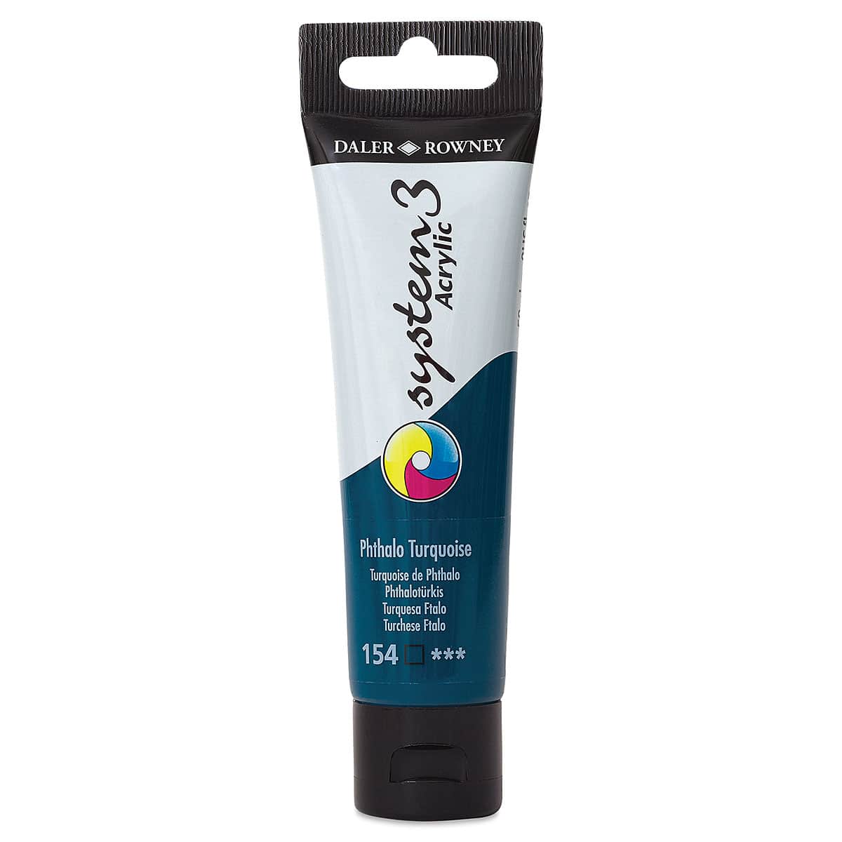 Daler-Rowney System3 Acrylic - Phthalo Turquoise, 59 ml