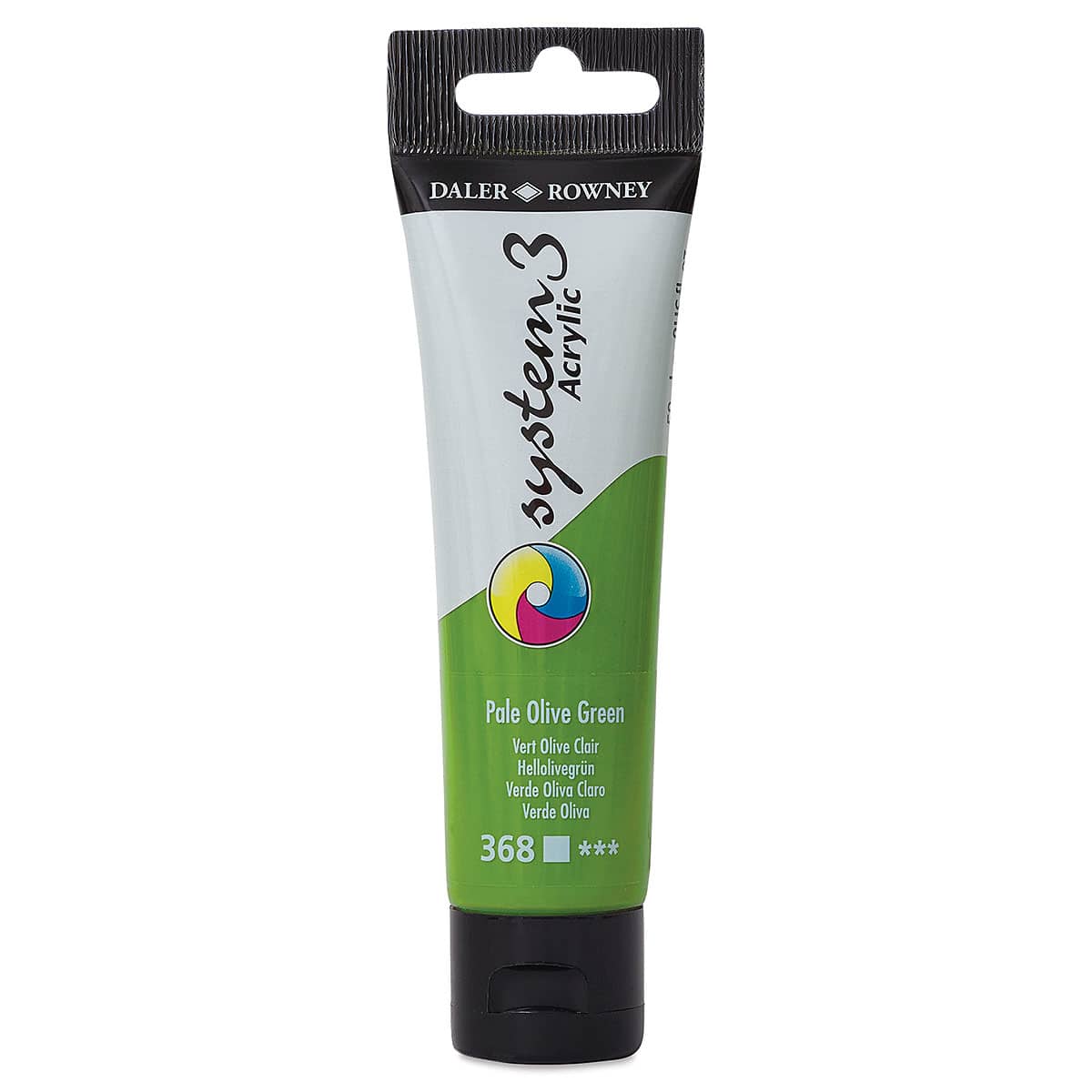 Daler-Rowney System3 Acrylic - Pale Olive Green, 59 ml