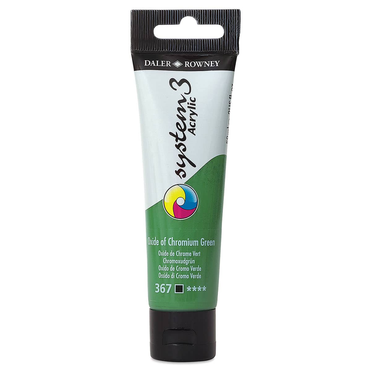 Daler-Rowney System3 Acrylic - Oxide of Green Chromium, 59 ml