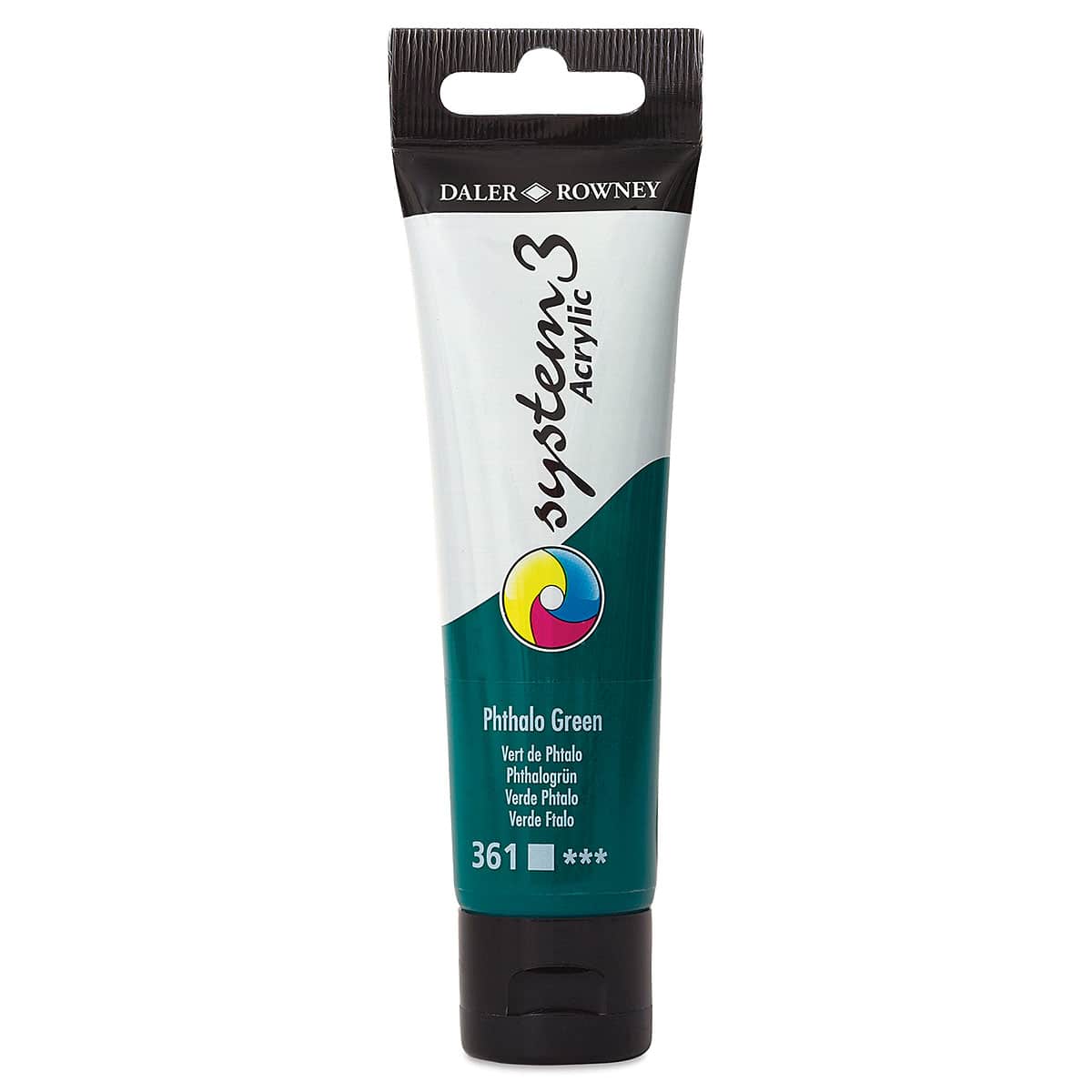 Daler-Rowney System3 Acrylic - Phthalo Green, 59 ml