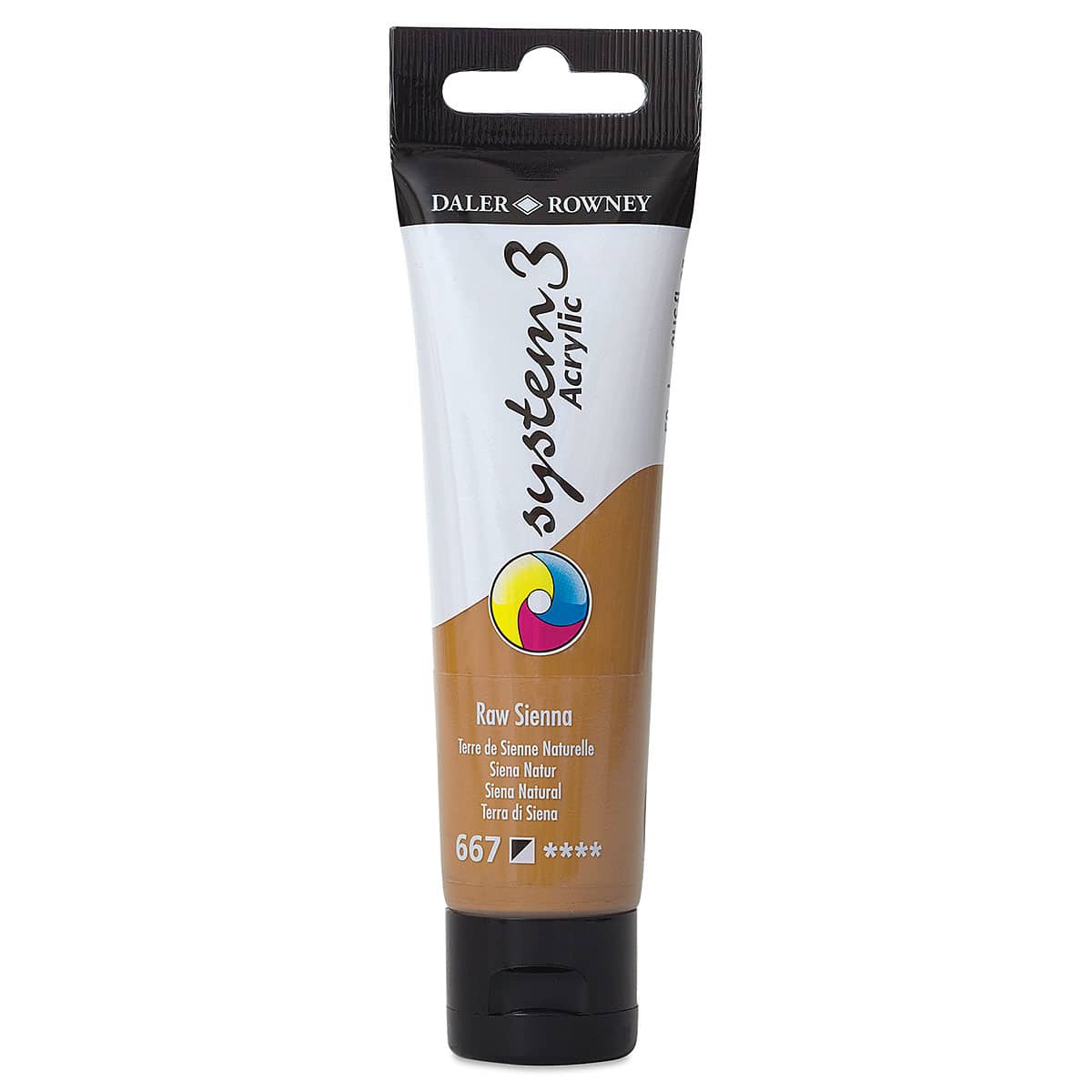 Daler-Rowney System3 Acrylic - Raw Sienna, 59 ml Daler-Rowney System3 Acrylic - Raw Sienna, 59 ml
