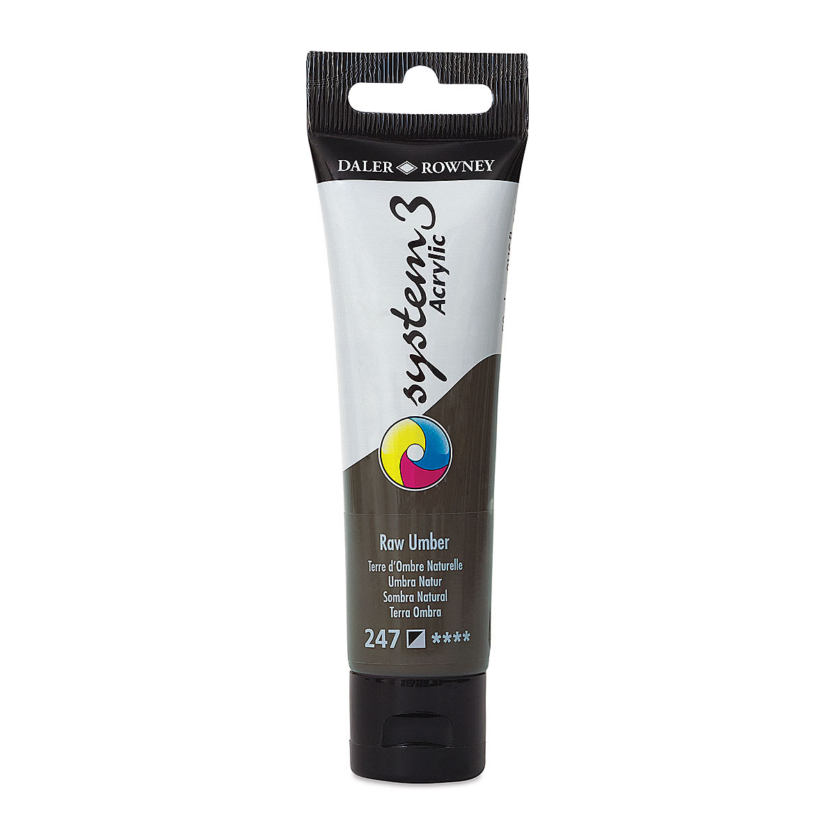 Daler-Rowney System3 Acrylic - Raw Umber, 59 ml