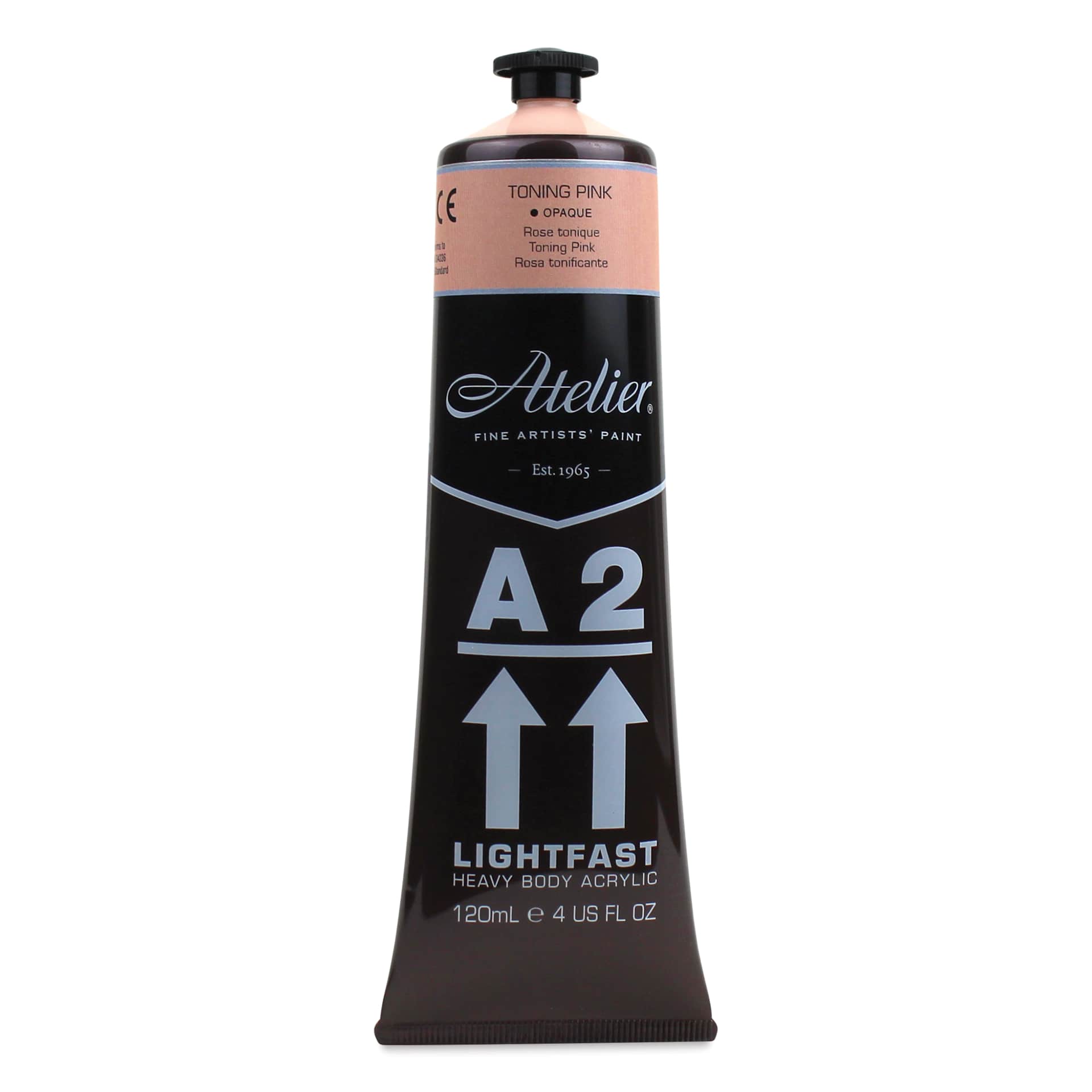 Chroma A2 Student Acrylics - Toning Pink, 120 ml tube