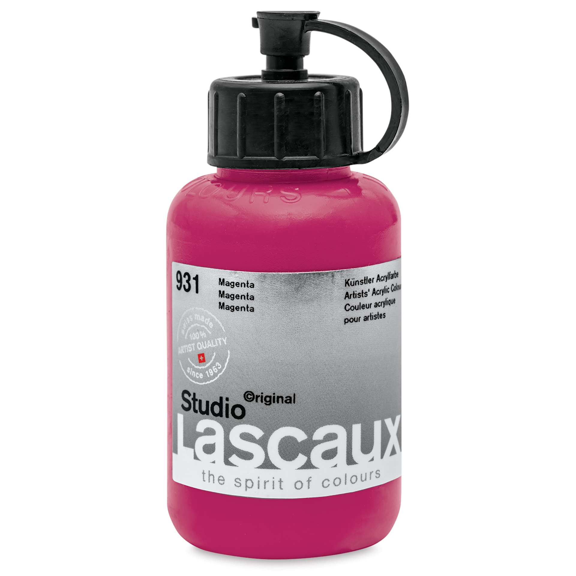 Lascaux Studio Acrylics - Magenta, 85 ml bottle
