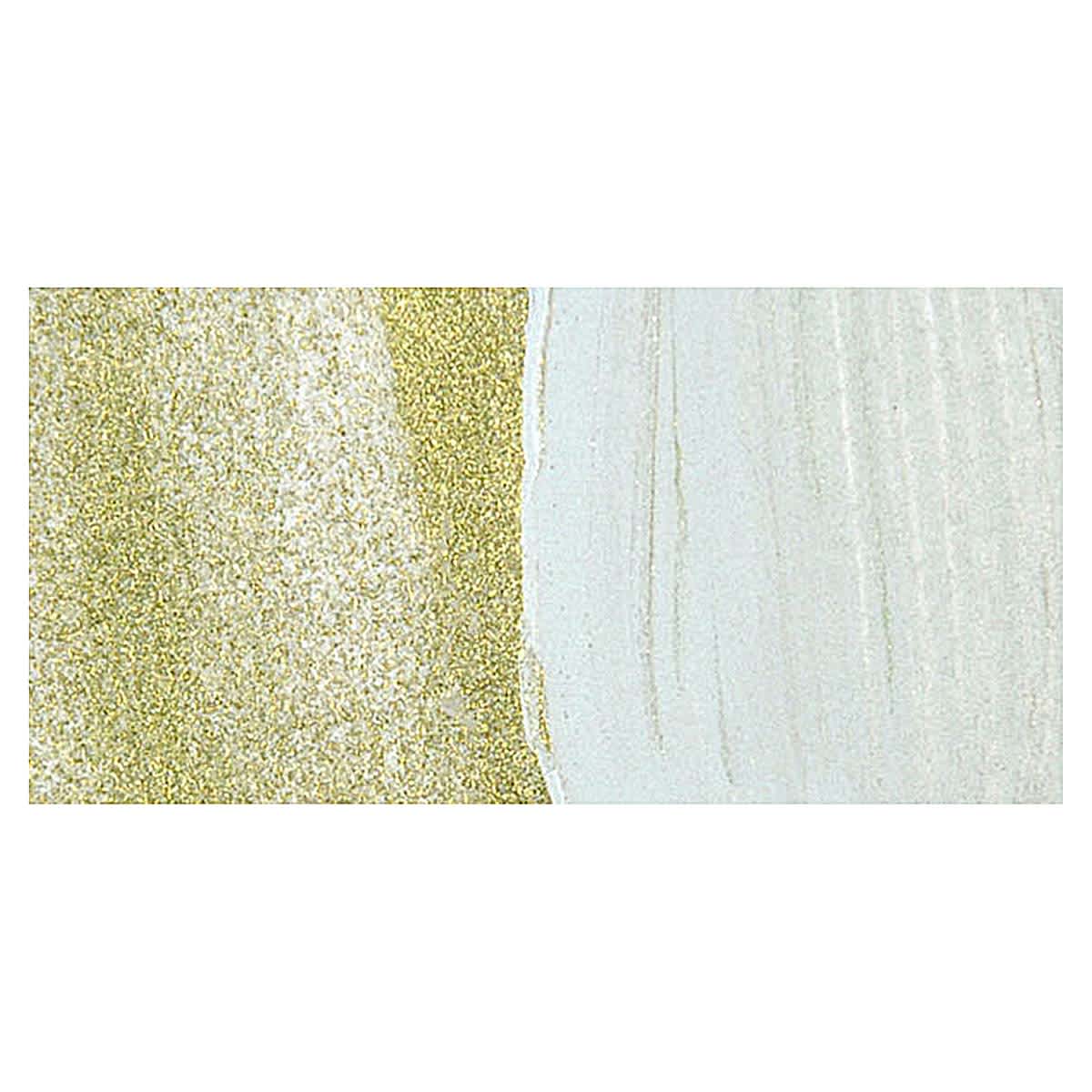Lascaux Studio Bronze Acrylic Paint - English Green Gold swatch