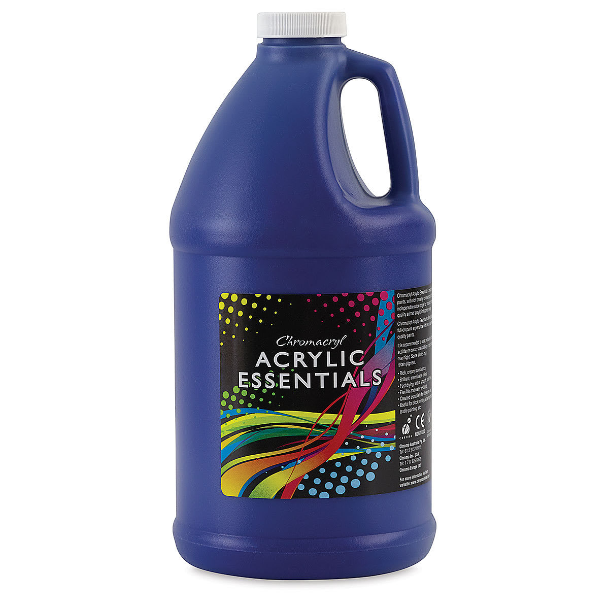 Chromacryl Acrylic Essentials - Warm Blue, 2 L