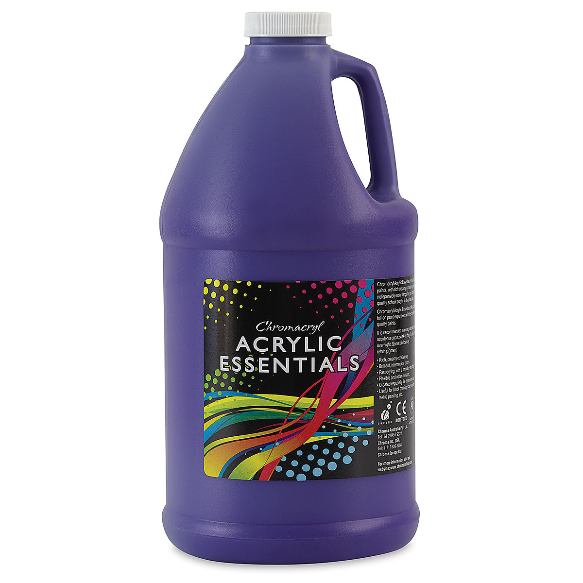 Chromacryl Acrylic Essentials - Purple, 2 L