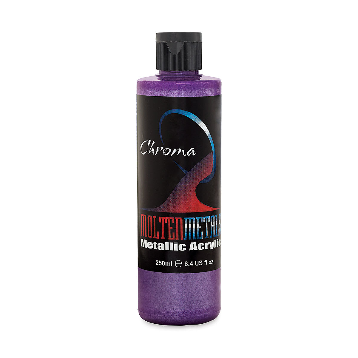 Chroma Molten Metals Acrylic - Plum Purple, 8.4 oz
