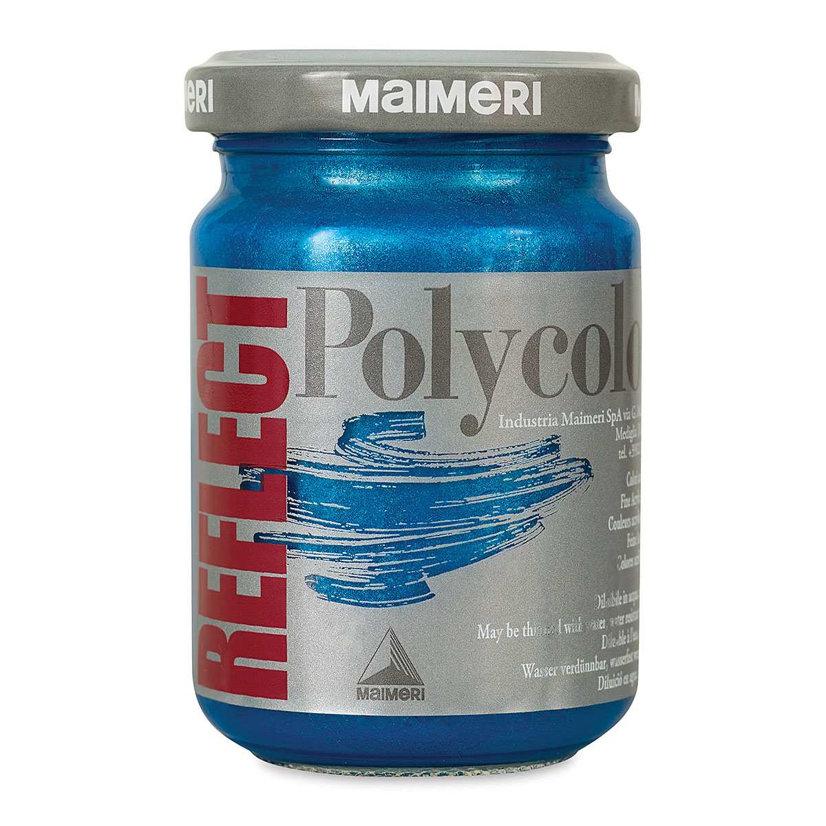 Maimeri Polycolor Vinyl Paints - Reflect Cyan, 140 ml