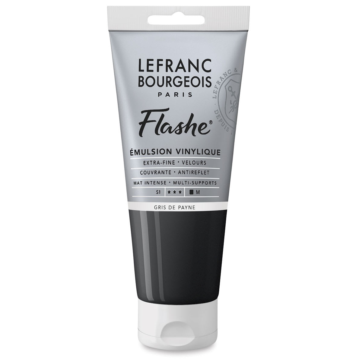 Lefranc & Bourgeois Flashe Vinyl Paint - Payne's Gray, 80 ml