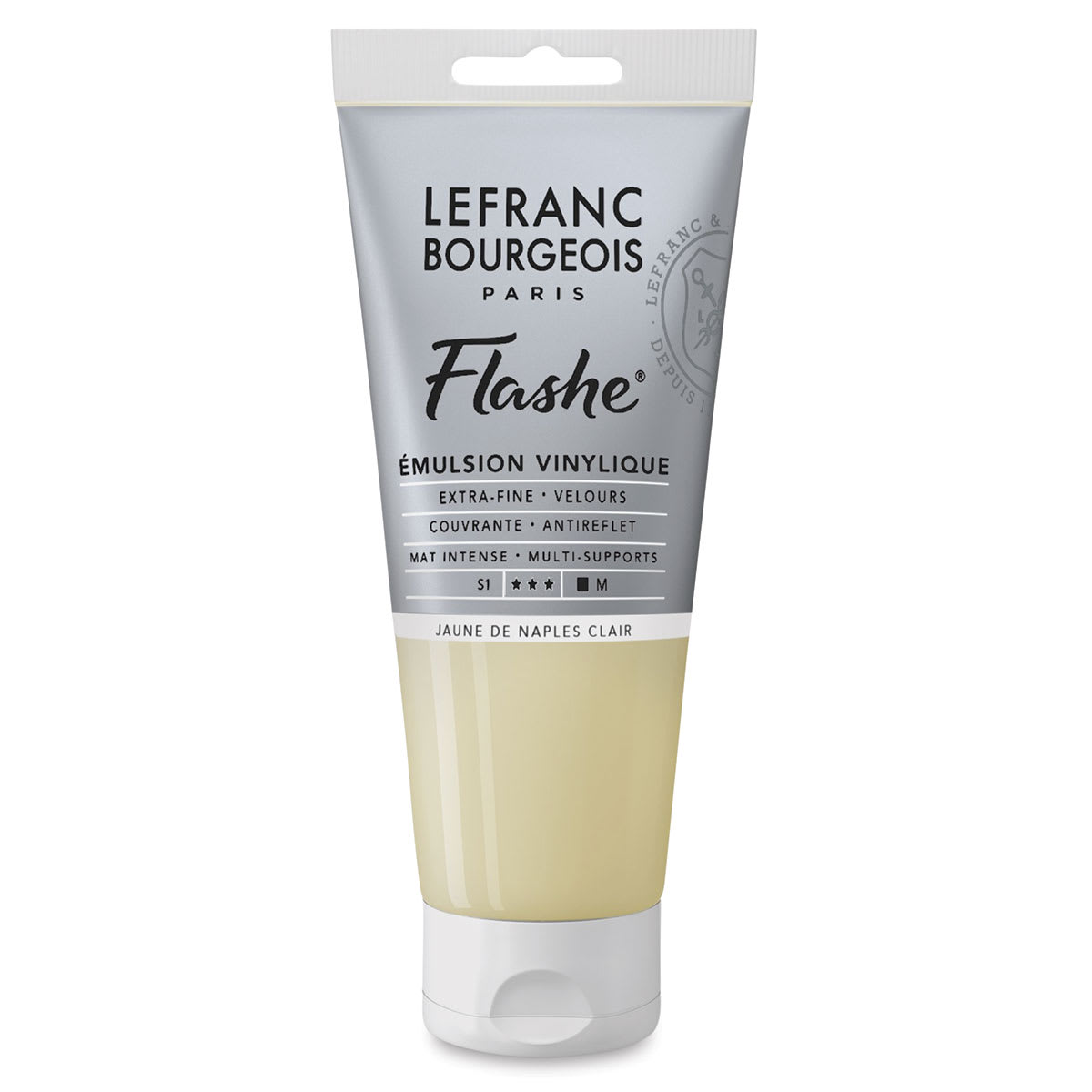 Lefranc & Bourgeois Flashe Vinyl Paint - Naples Yellow Light, 80 ml