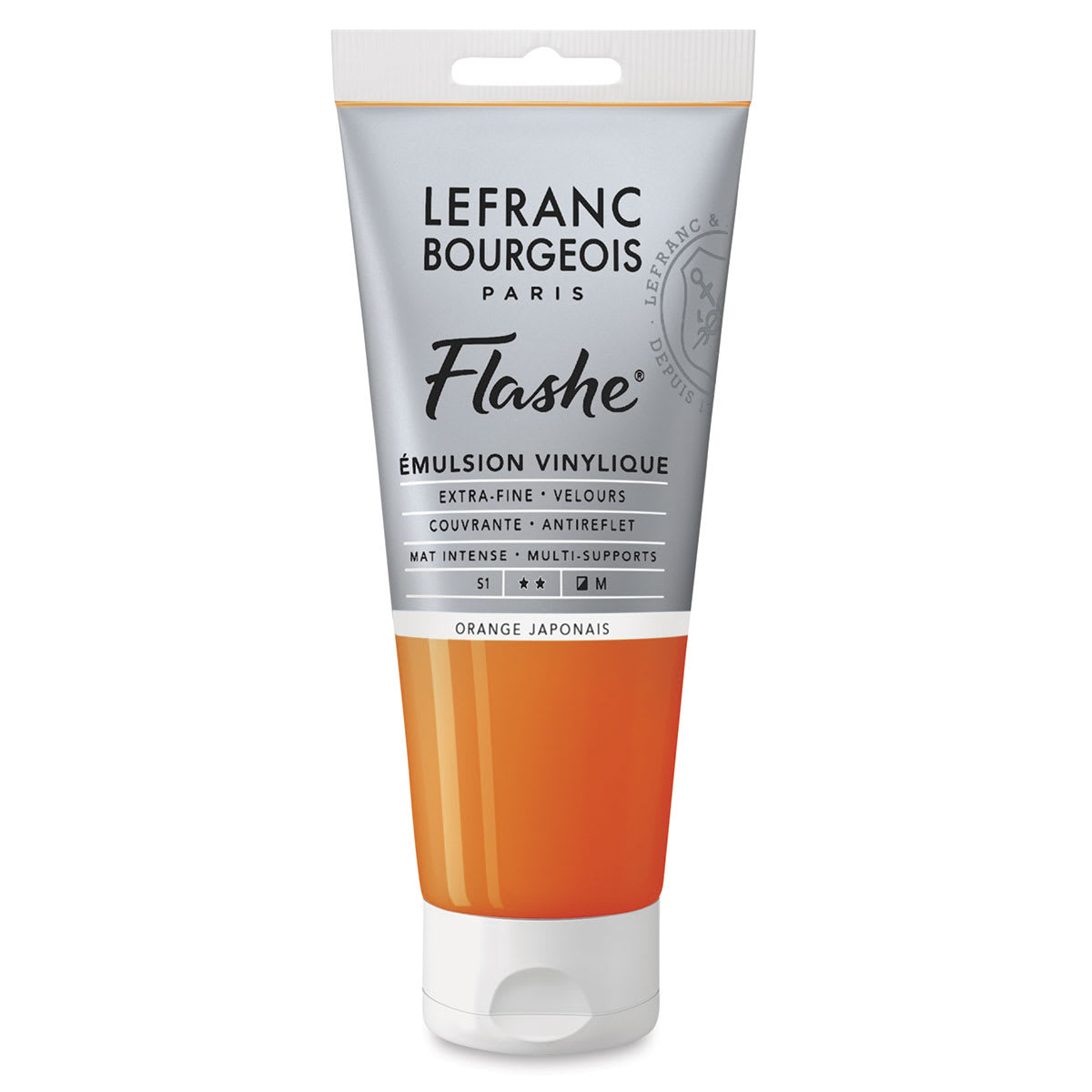 Lefranc & Bourgeois Flashe Vinyl Paint - Japanese Orange, 80 ml
