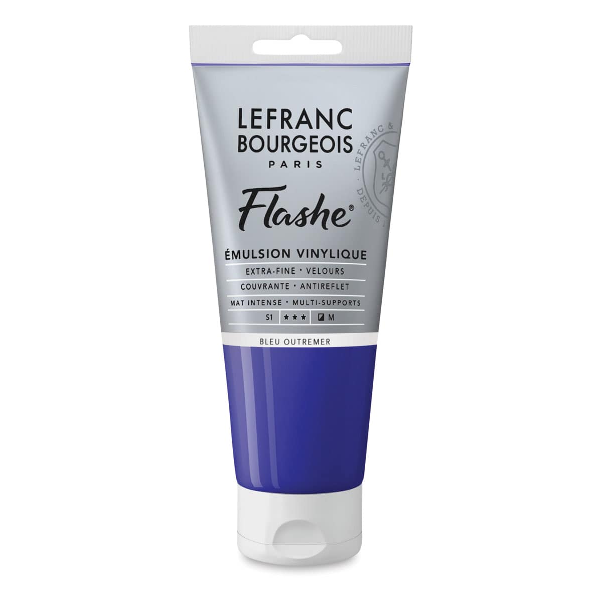 Lefranc & Bourgeois Flashe Vinyl Paint - Ultramarine Blue, 80 ml