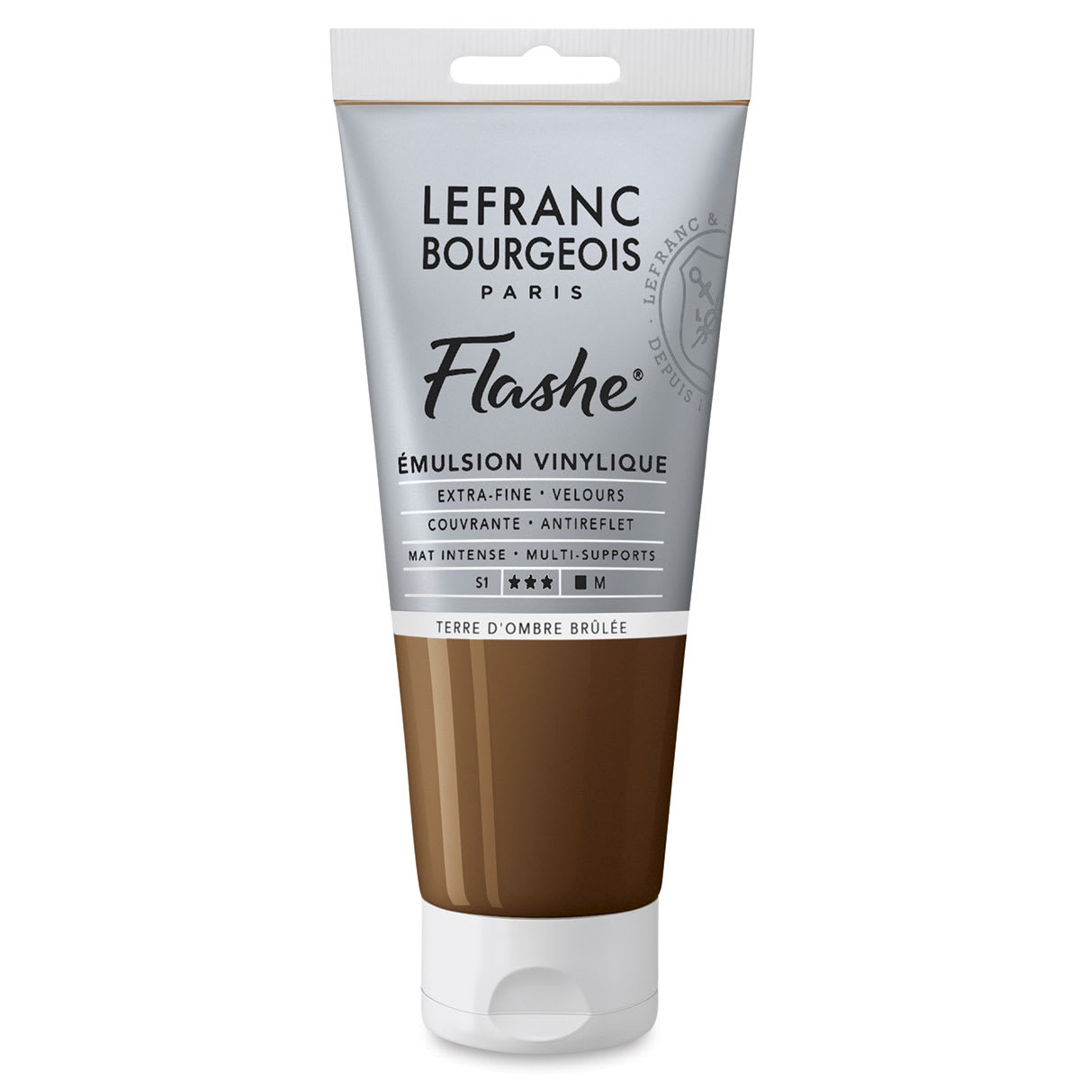 Lefranc & Bourgeois Flashe Vinyl Paint - Burnt Umber, 80 ml