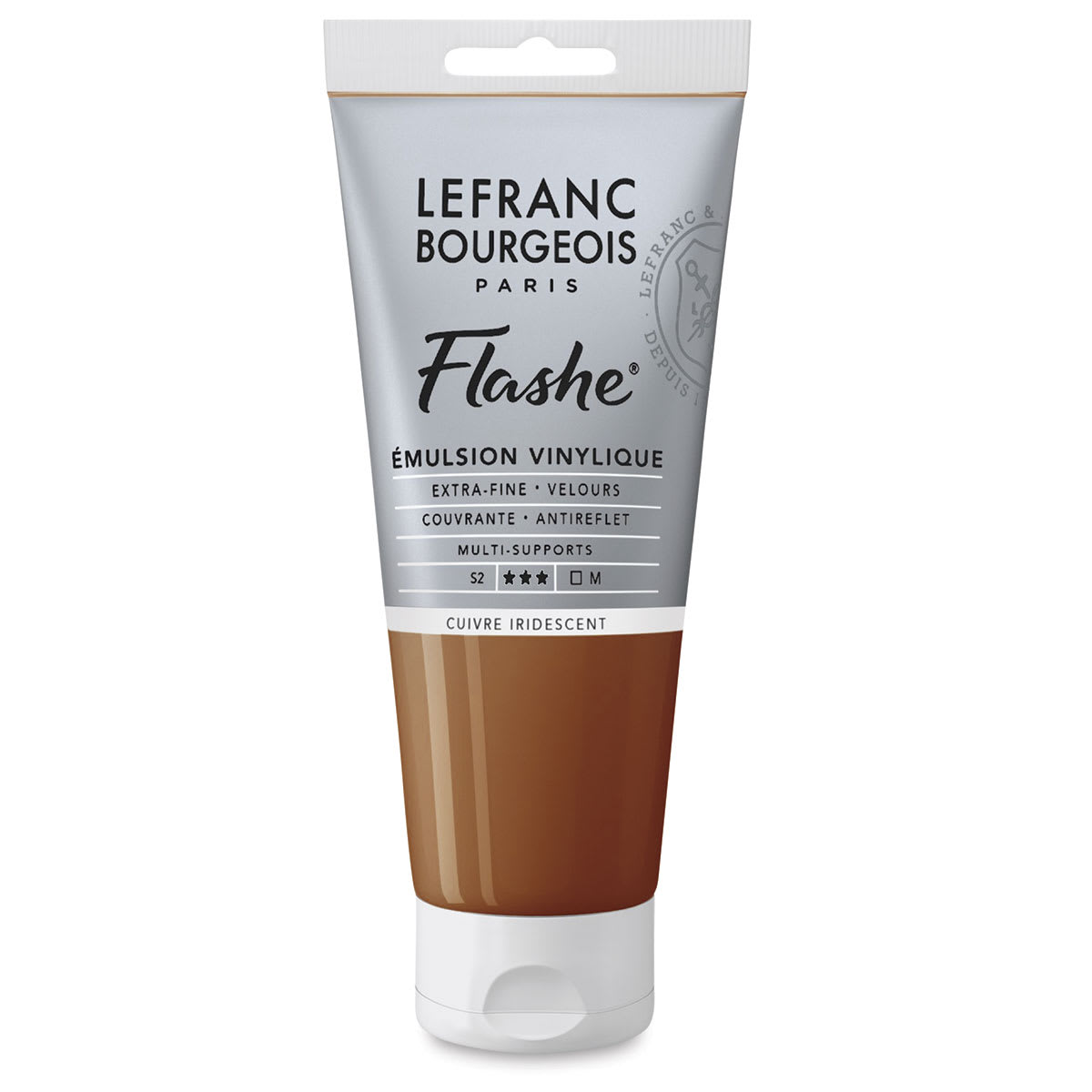 Lefranc & Bourgeois Flashe Vinyl Paint - Iridescent Copper, 80 ml